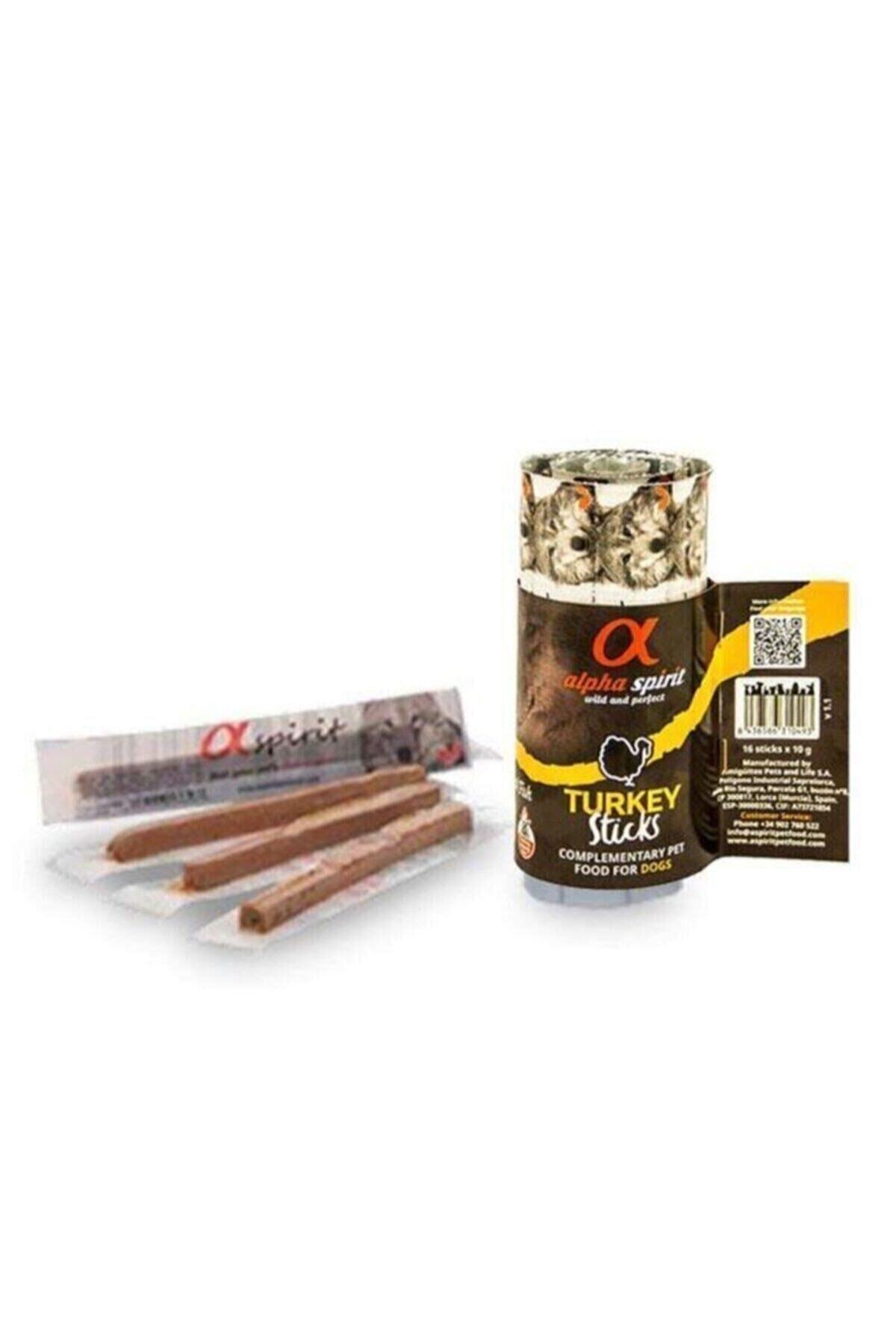 Alpha Spirit Hindili Sticks Köpek Ödülü 10 Gr