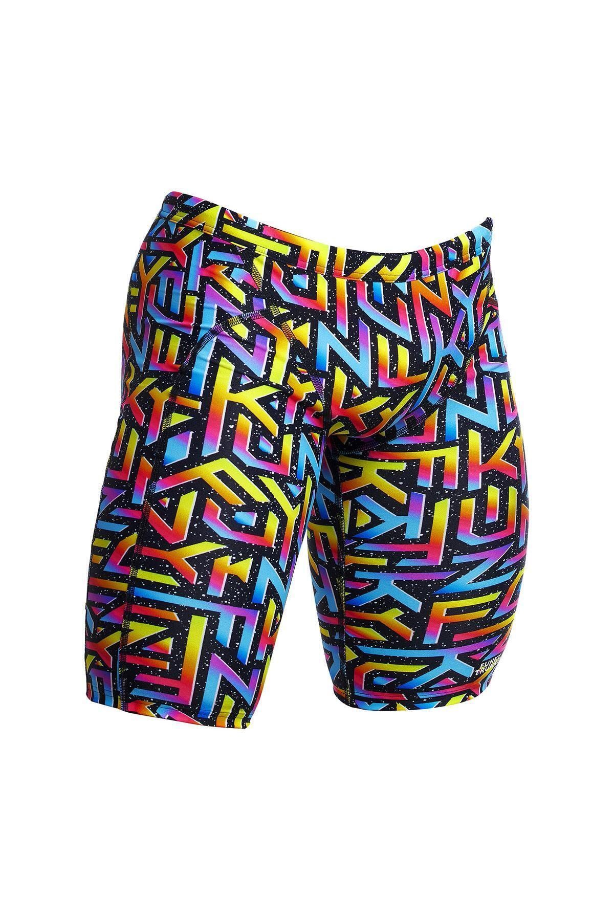 Funky Trunks Jam Brand Galaxy Erkek Antrenman Mayo