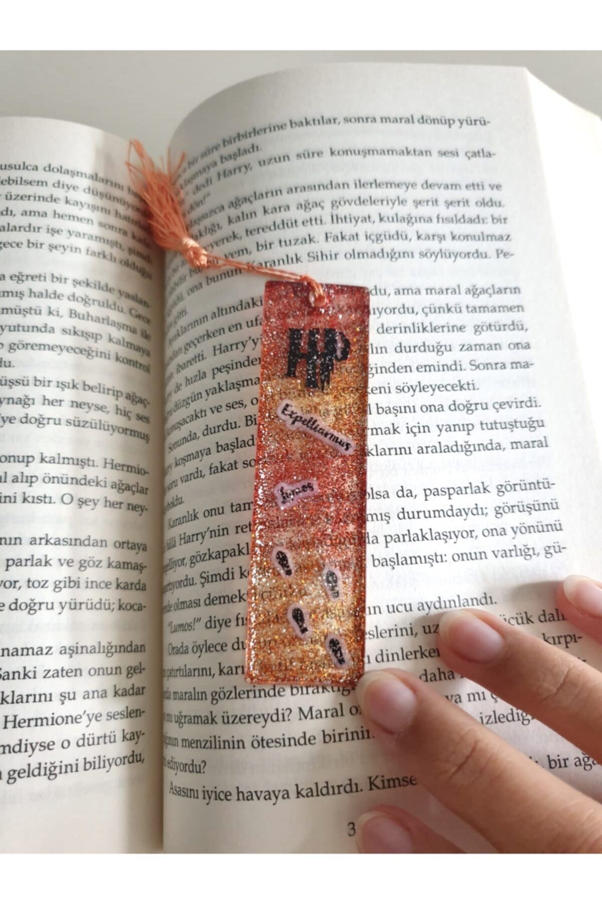 Blunotte Harry Potter El Yapımı Kitap Ayracı