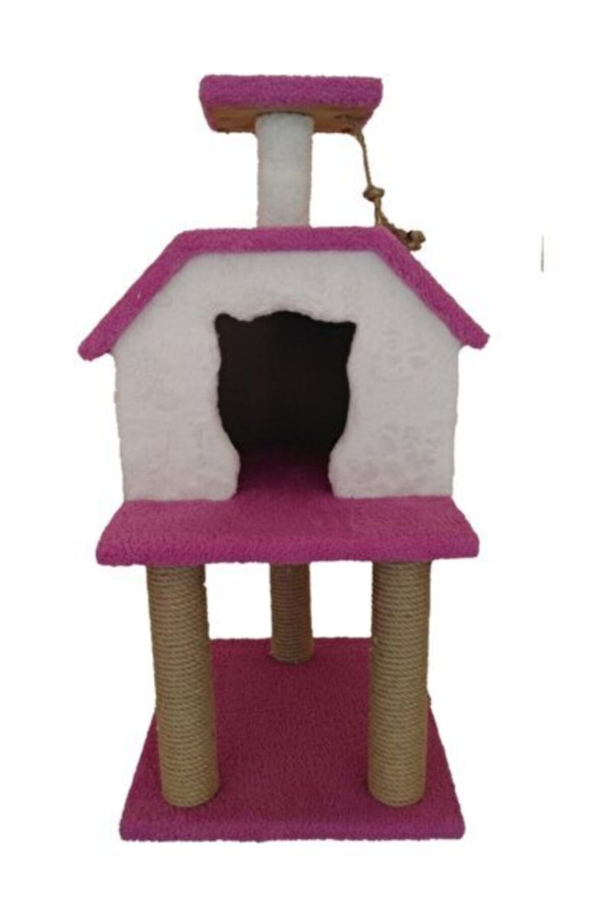 Maya İki Katlı Lüx Kedi Evi