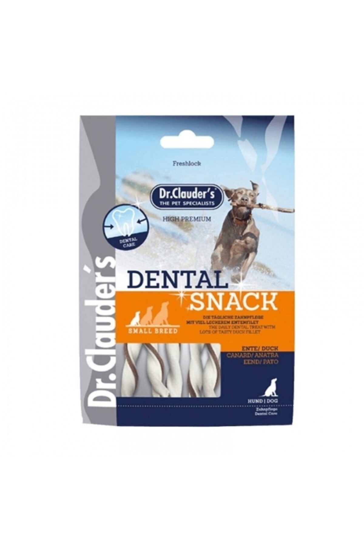 Dr. Clauder'S Dr.clauders Dental Snack Ördekli Diş Sağlığı Köpek Ödülü 80 Gr