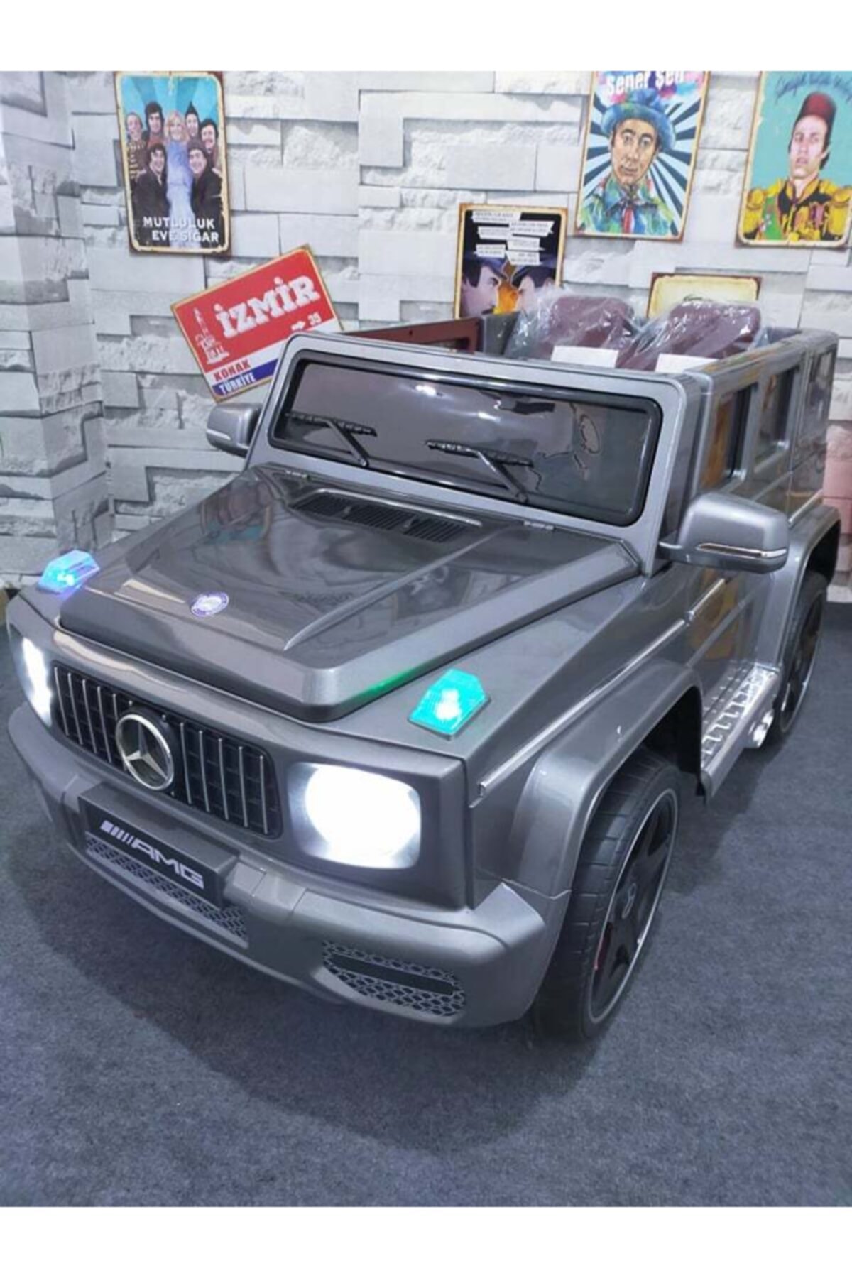 SUATESÇOCUKOTOGALERİSİ Mercedes Benz G65 Nardo Gri 4*4 Motor