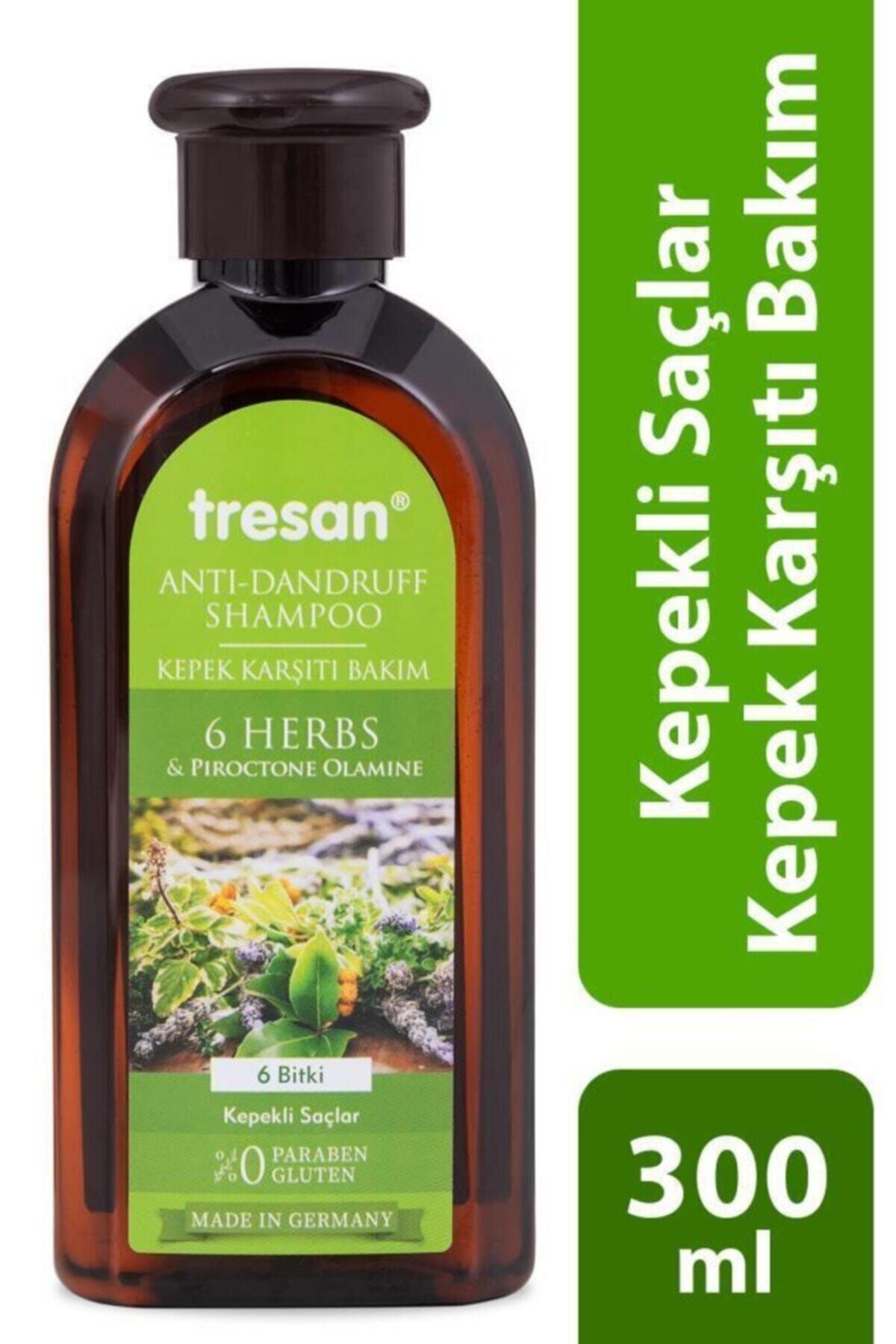 Tresan 6 Bitki Kepek Karşıtı 300 ml Bakım Şampuanı