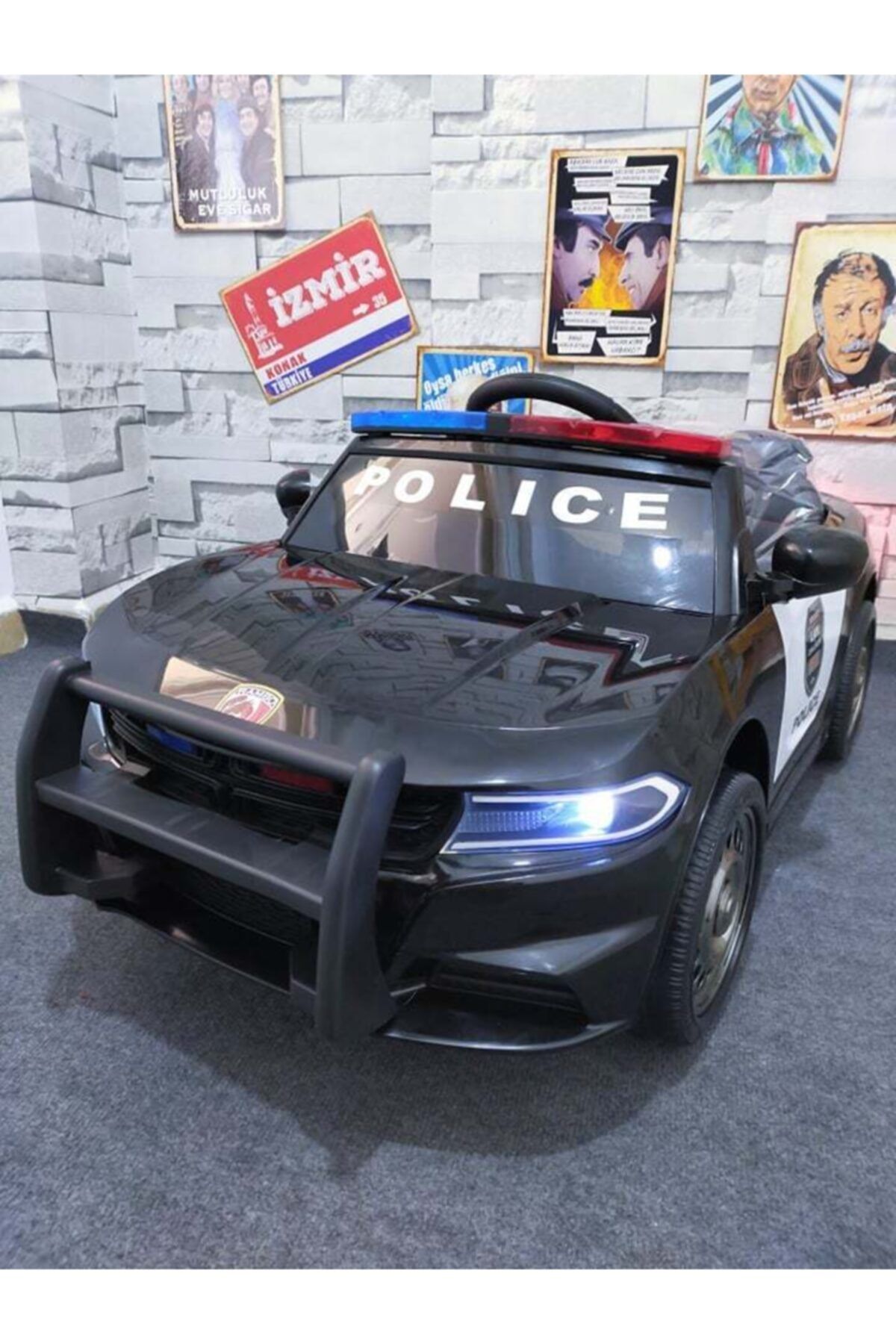 SUATESÇOCUKOTOGALERİSİ Dodge Polis Arabası Full Yeni Nesil Megafonlu