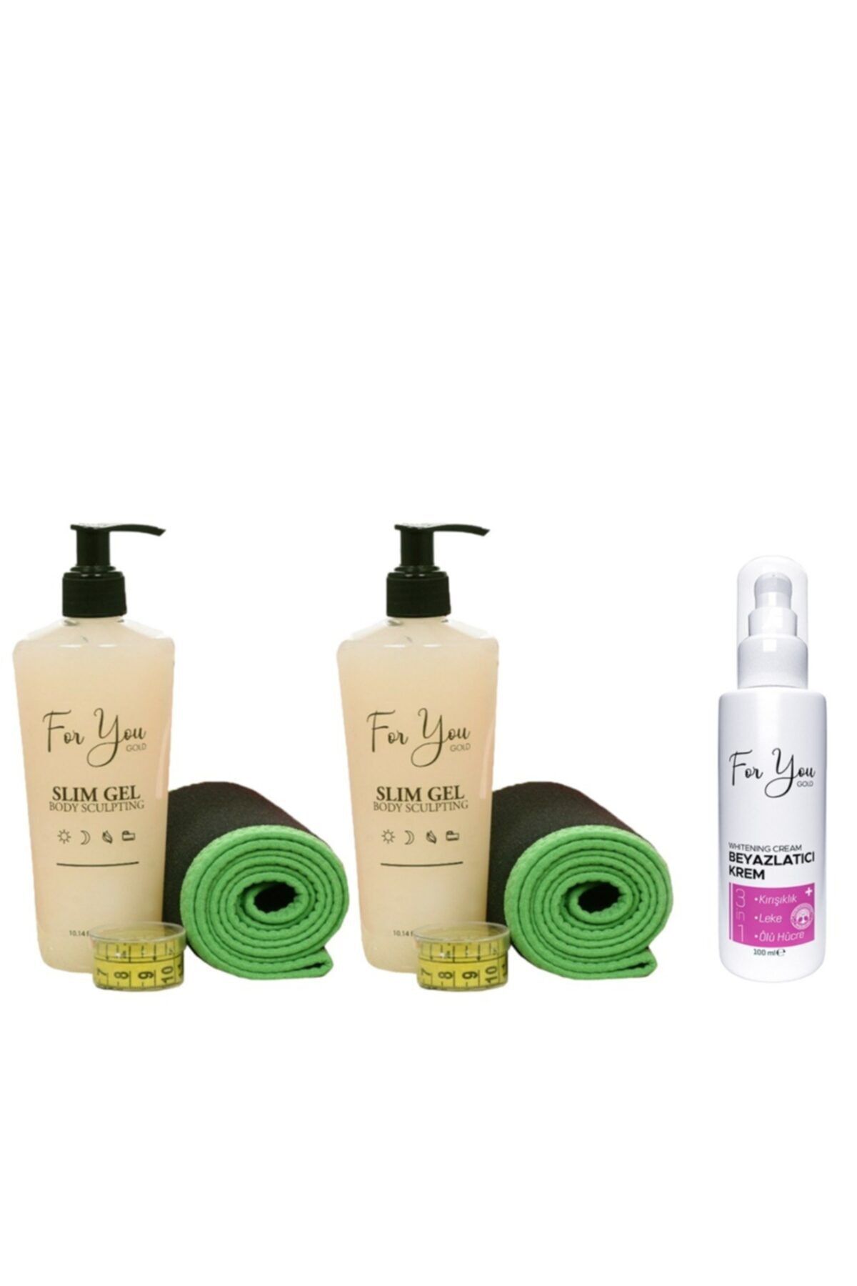 For You Gold Slim Jel Yağ Yakıcı-çatlak Karşıtı Sıkılaştırıcı-selülit Jeli (hediyeli)