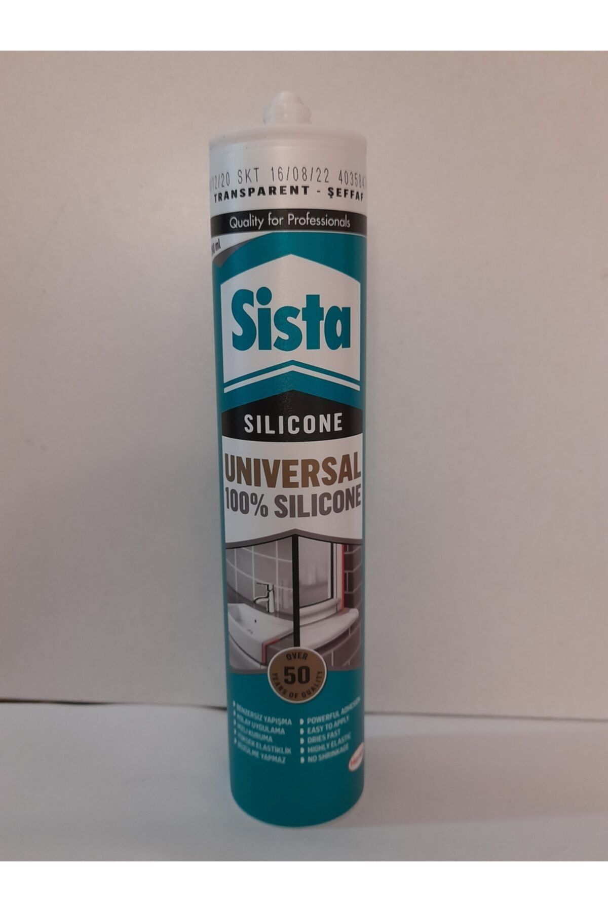 Sista Silikon Şeffaf 280 Ml