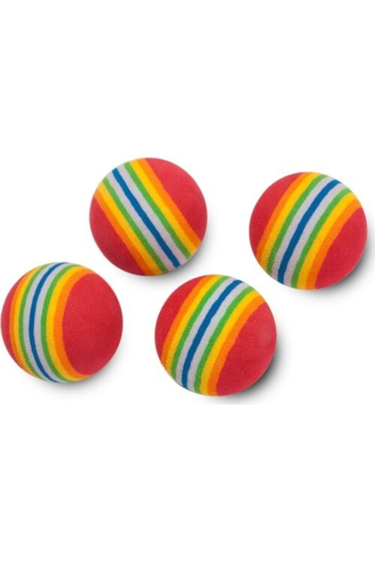 Easy Pet Kedi Oyuncağı Renkli Yumurta 4'lü Set 3.8 Cm