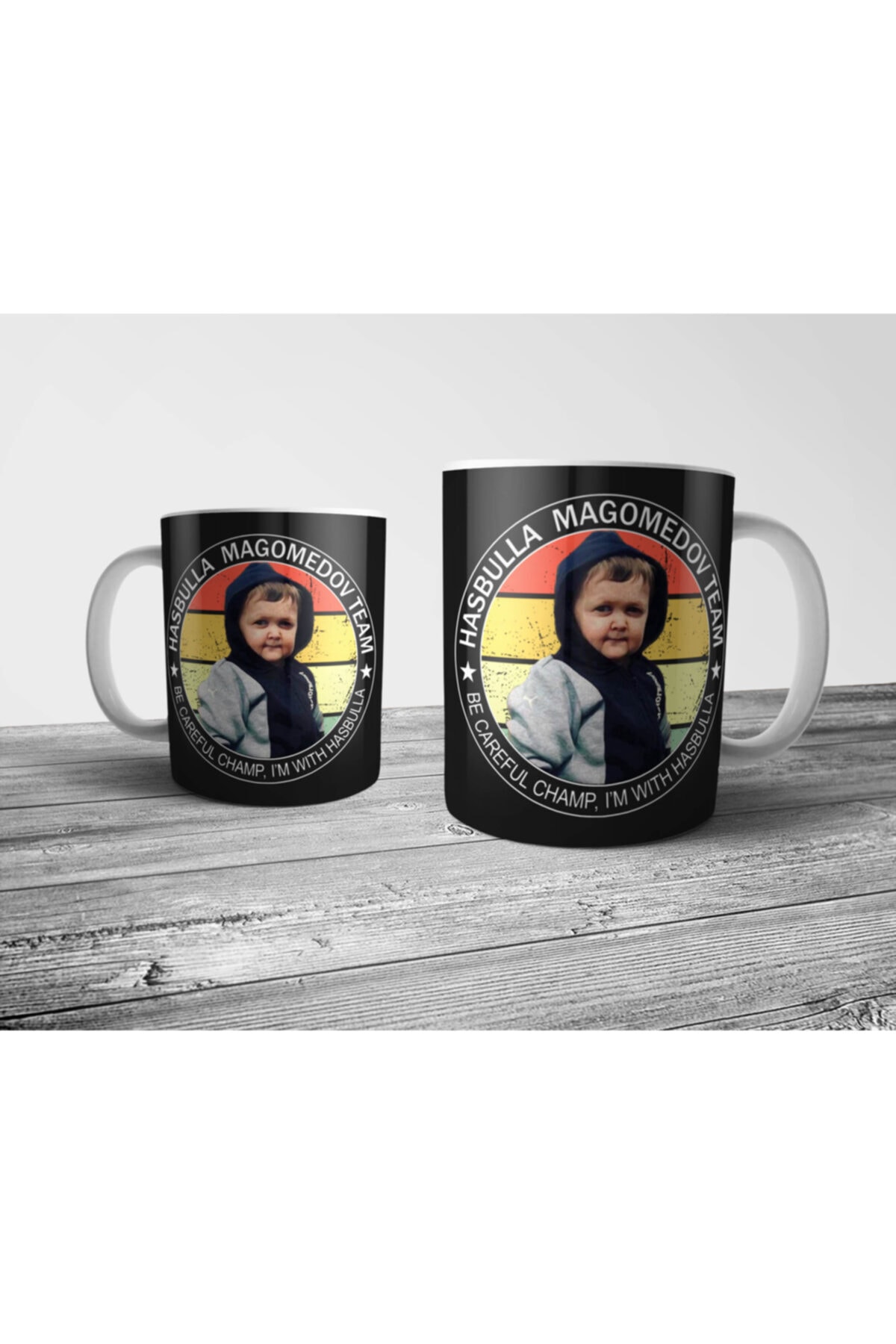 Pixxa Hasbulla Magomedov Mini Khabib Kupa Bardak Model 3