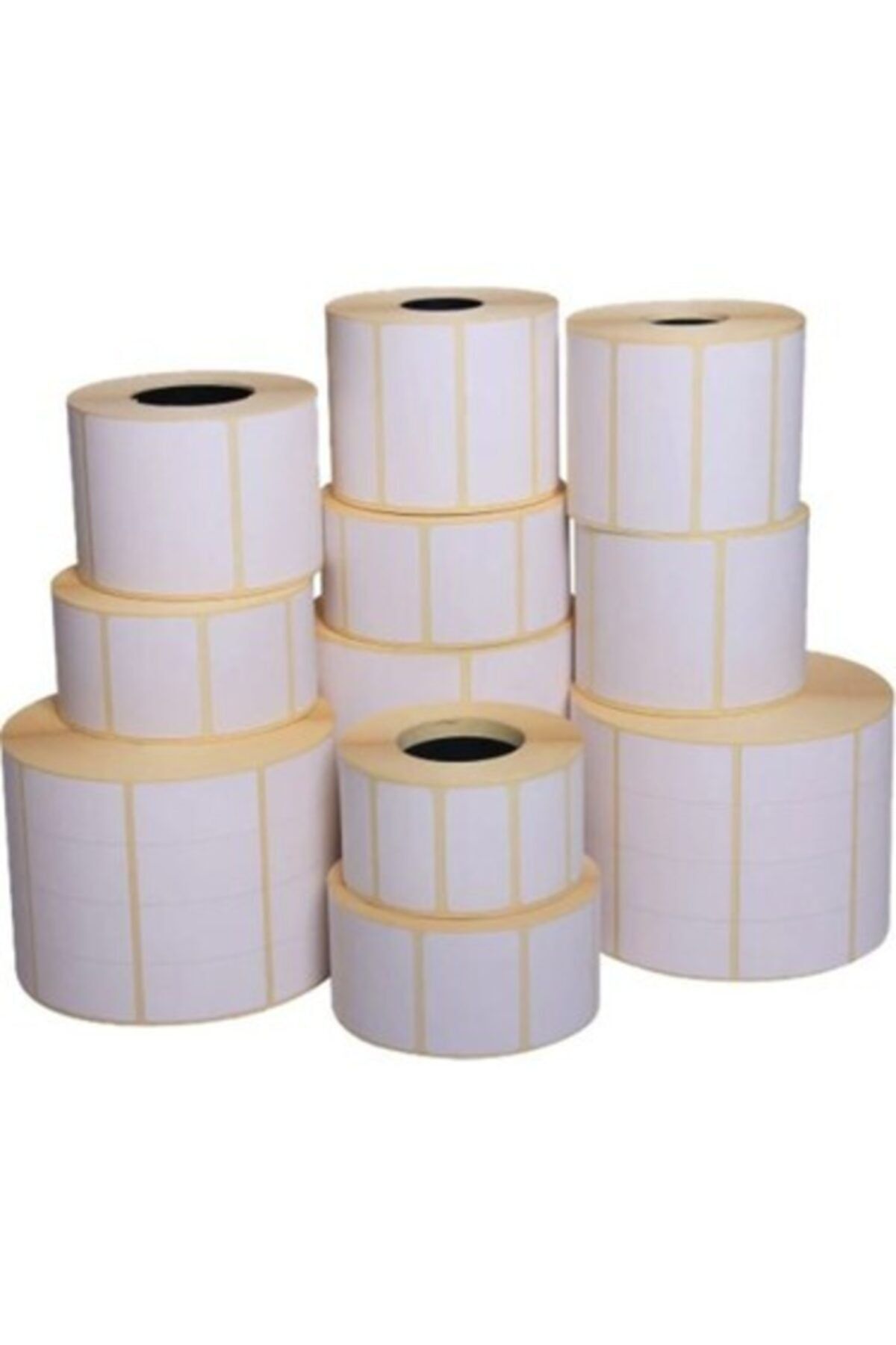 mtbarkod Zebra & Argox - 100mm X 100mm Termal Etiket, 250'lik 10-rulo