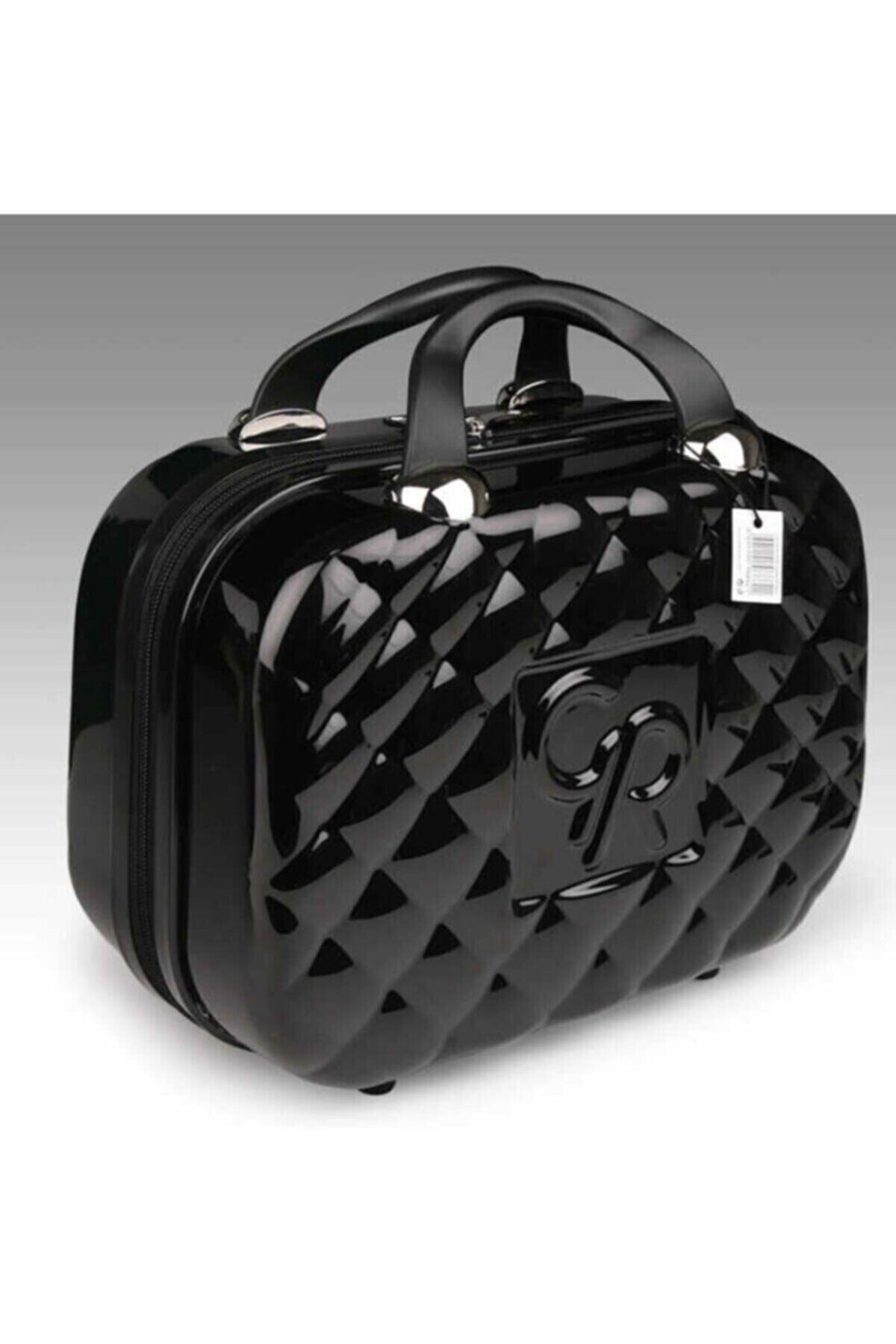 Golden Rose Make Up Bag Black Makyaj Çantası B.e.d