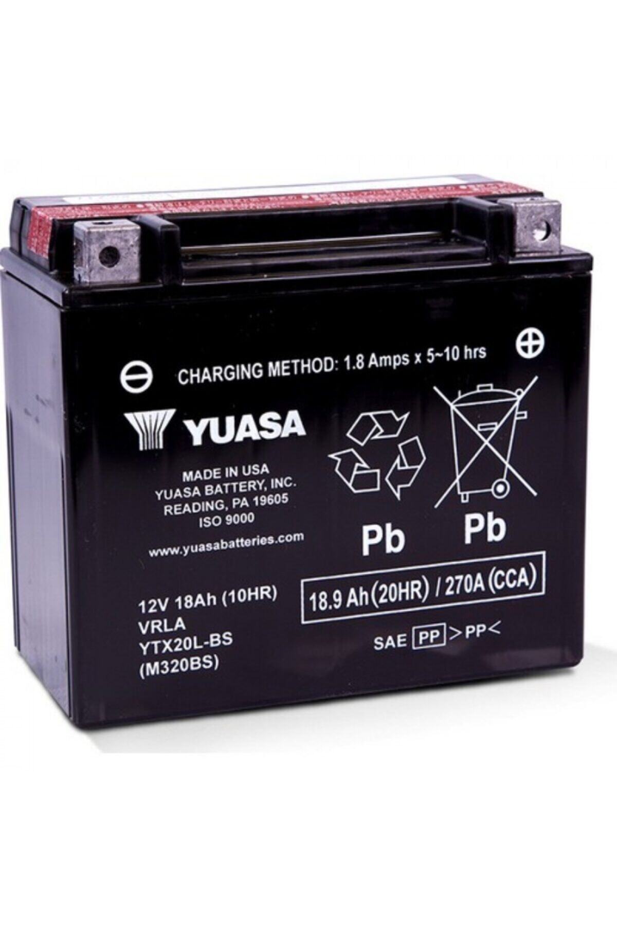 Yuasa Akü Ytx20l-bs Motosiklet Ve Atv Aküsü