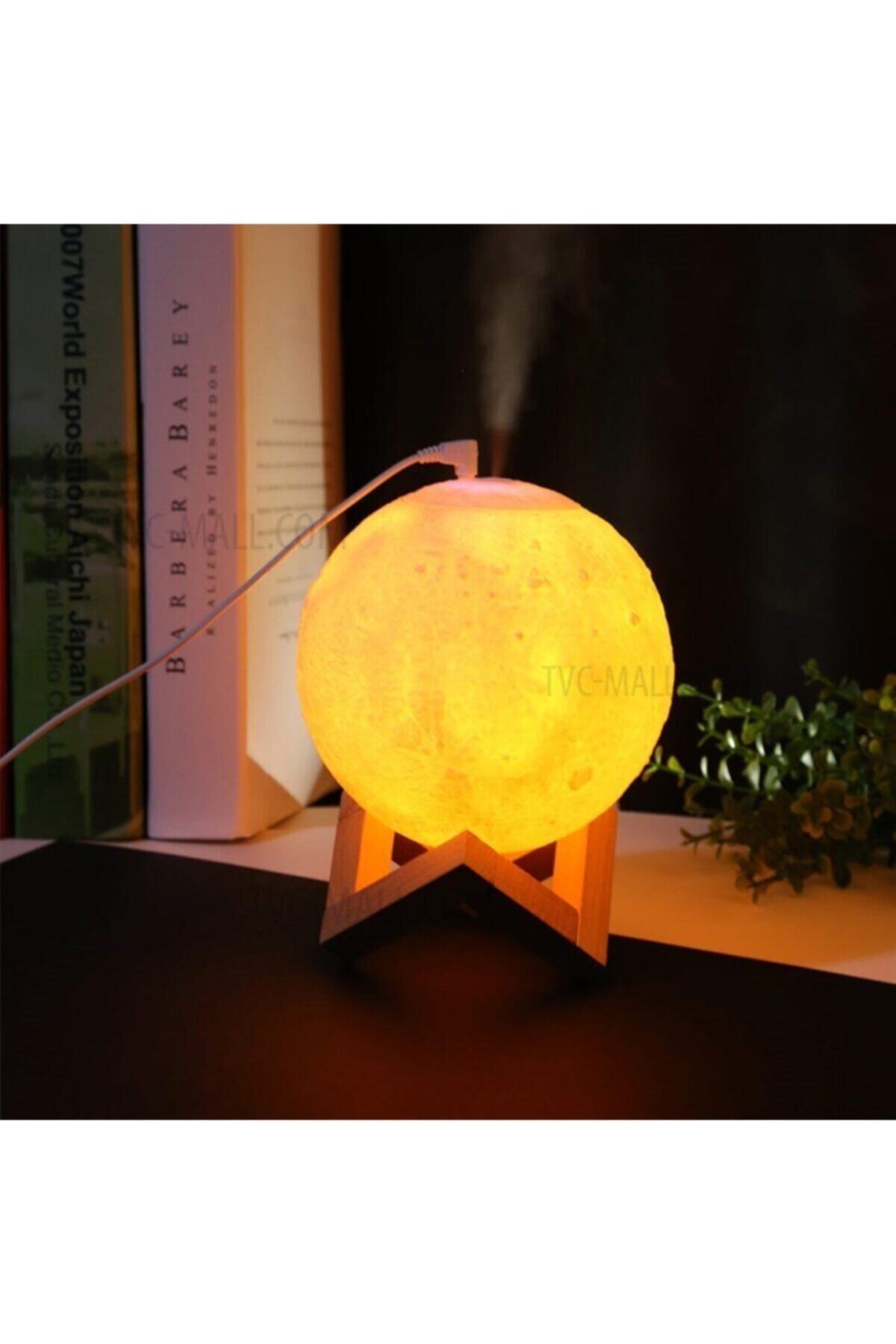 Jetcom Led Işık Gece Lambası Hava Nemlendirici Buhar Makinası Hazneli