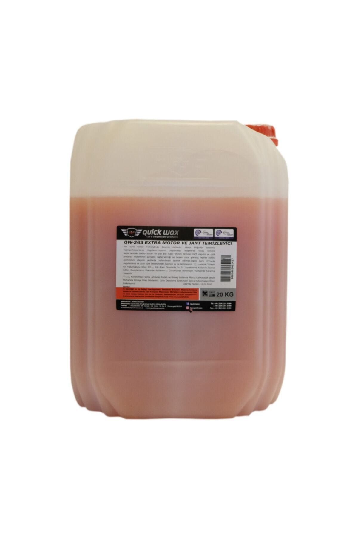quickwax Extra Motor ve Jant Temizleyici 20 kg