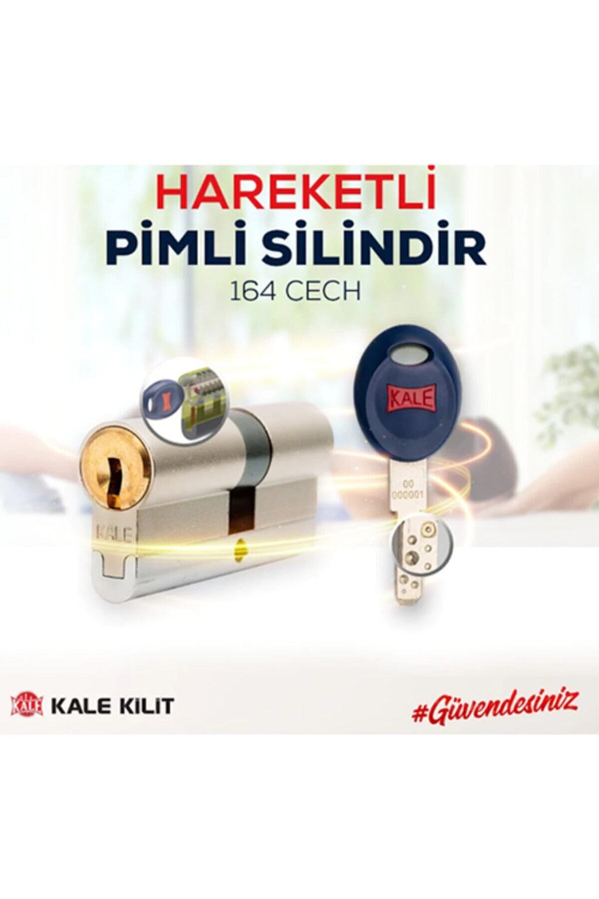 Kale Kilit Kale 164 Cec H Hareket Yaylı (30+10+45) 85 Mm Tüpten Şifreli Kilit Göbeği