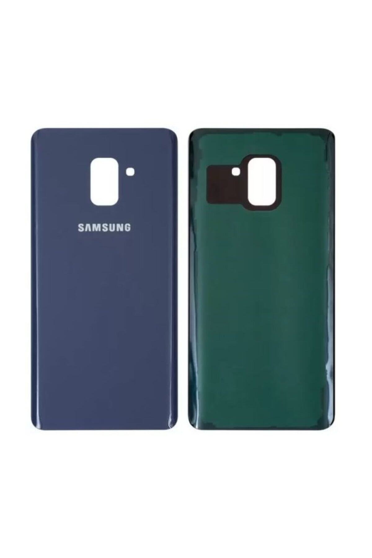 E&TTrade E&t_trade Samsung Galaxy A8 2018 ( Sm-a530f ) Arka Pil Batarya Kapağı-mavi