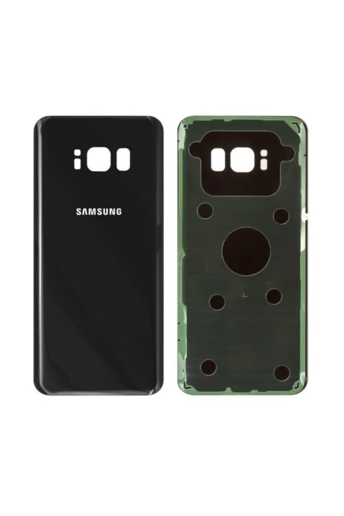 E&TTrade E&t_trade Samsung Galaxy S8 Plus ( Sm-g955f ) Arka Pil Batarya Kapağı-siyah