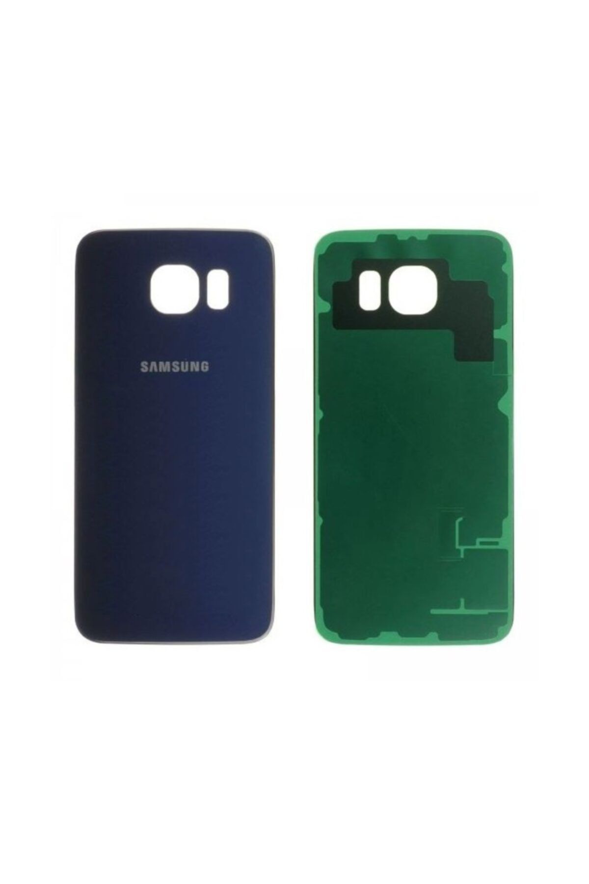 E&TTrade E&t_trade Samsung Galaxy S6 ( Sm-g920f ) Arka Pil Batarya Kapağı-lacivert