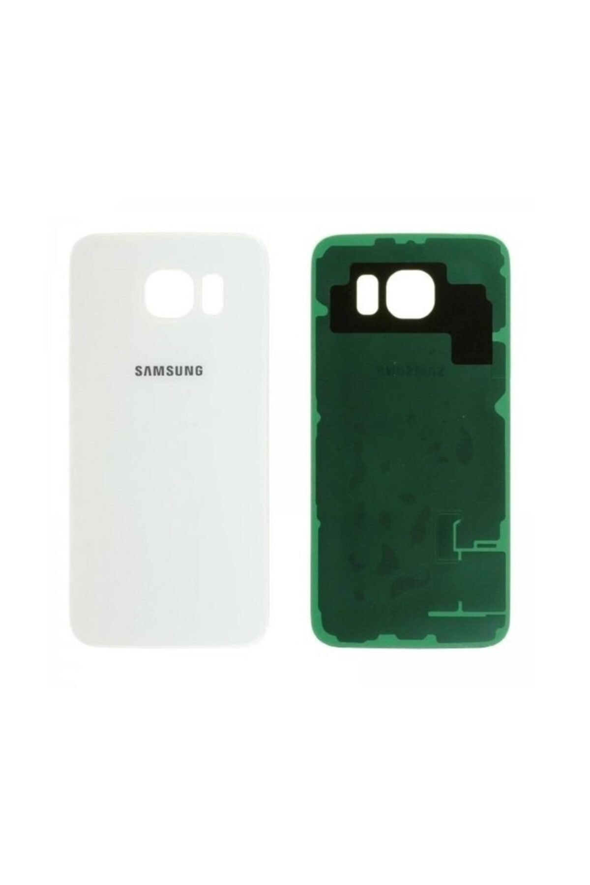 E&TTrade E&t_trade Samsung Galaxy S6 Edge ( Sm-g925f ) Arka Pil Batarya Kapağı-beyaz