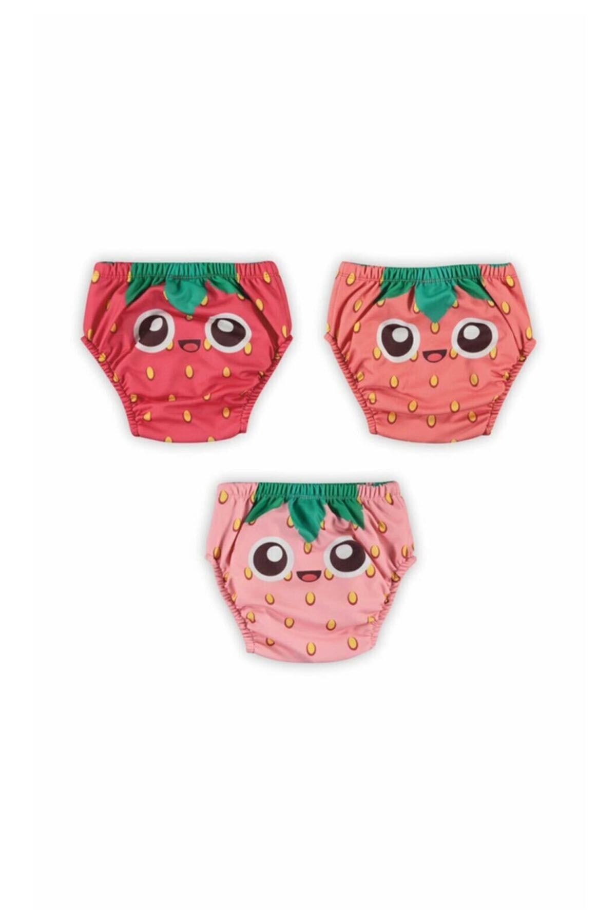 Poope's Antialerjik Su Geçirmez Alıştırma Kilodu(3 Lü Paket) Pembe 2 Yaş