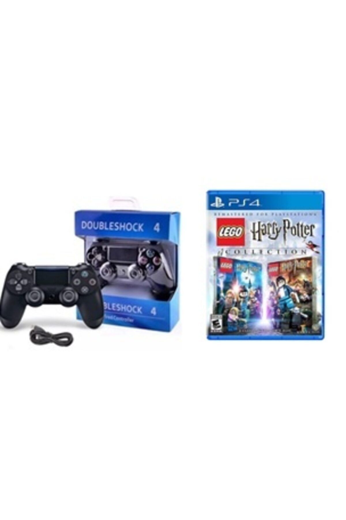 HavuzElektronik Ps4-pc Dualshock 4 V2 Gamepad Siyah Yeni Nesil Kol Yeni Garantili Kol + Lego Harry Potter Ps4 Oyun