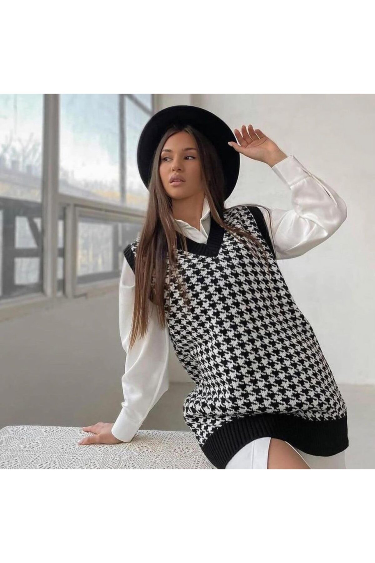 victoria es Kazayak Desen Süveter