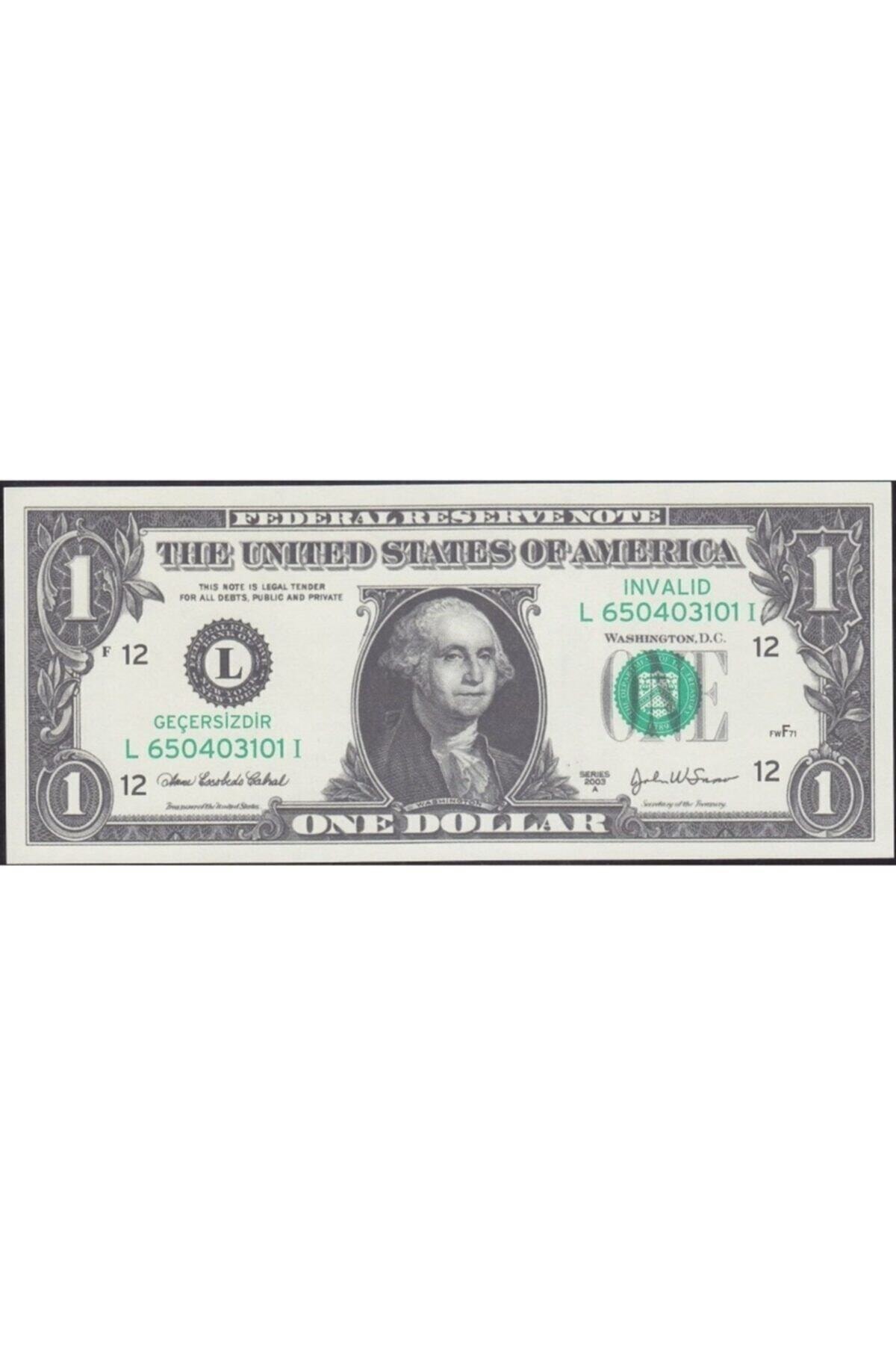 PARA DÜNYASI 1 Dolar Sahte Para