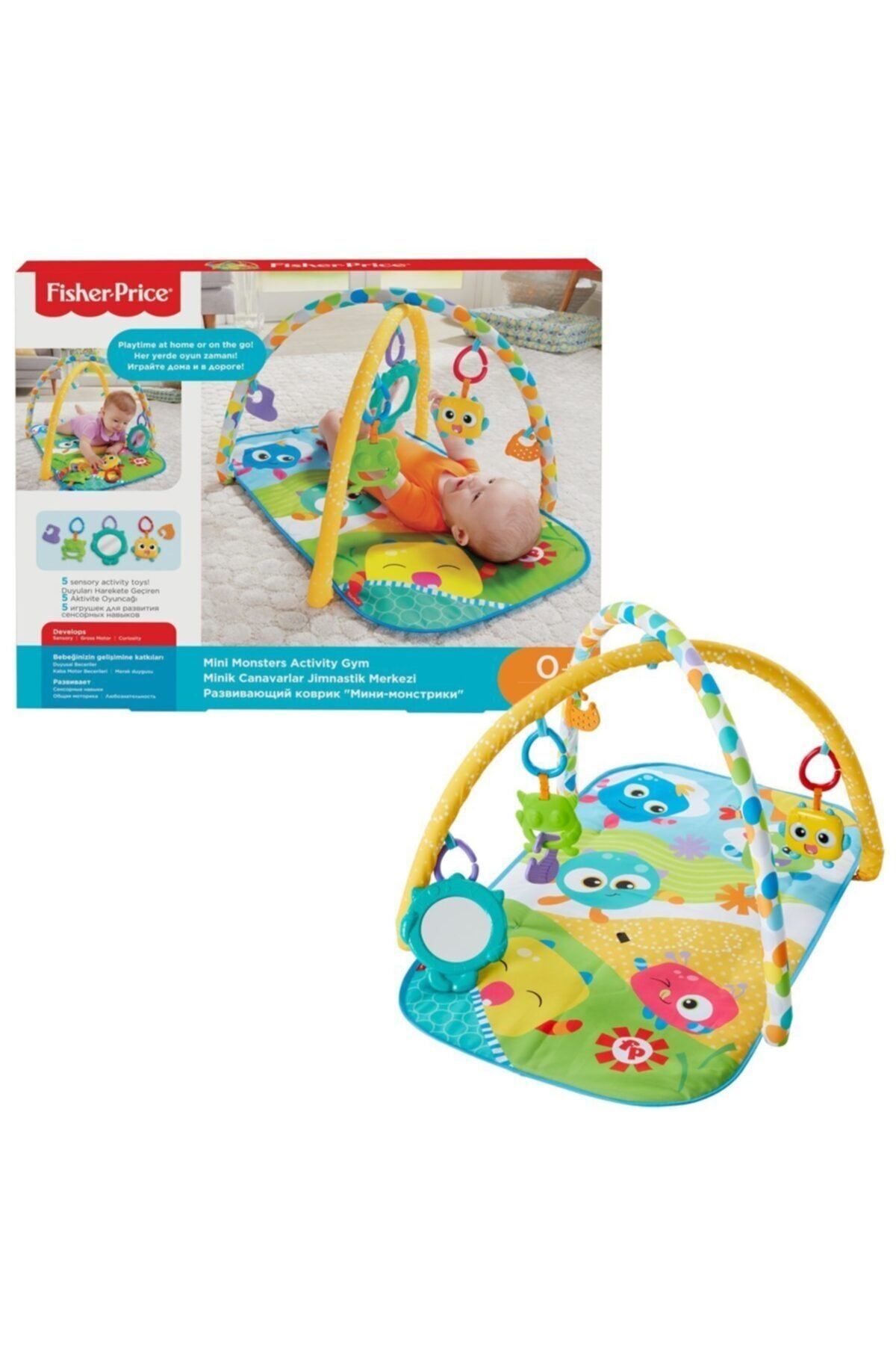 FISHER PRICE Fnf23 Fisher-price Mini Canavarlar Jimnastik Merkezi