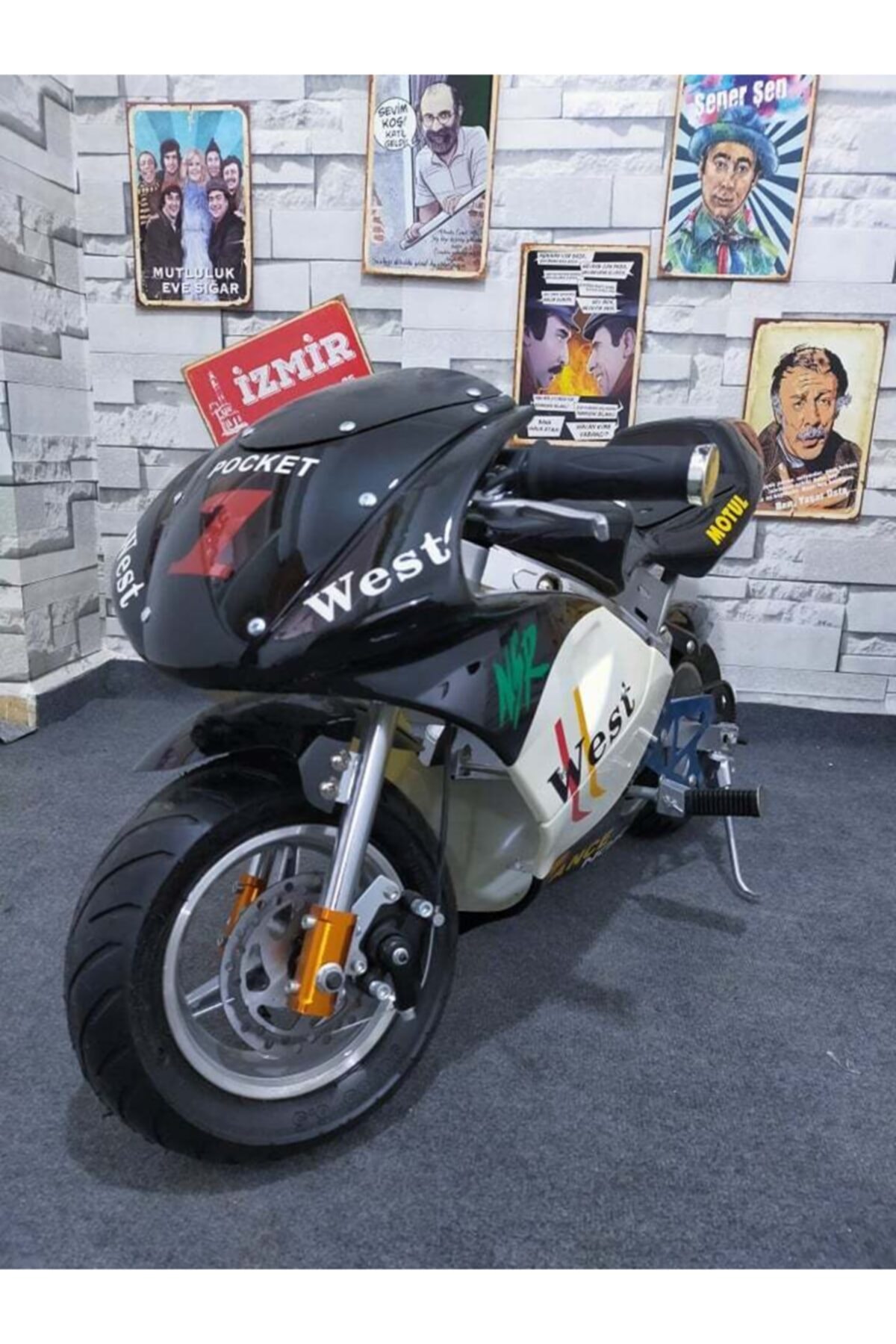 SUATESÇOCUKOTOGALERİSİ Pocet Bıke Şişme Teker Zincirli 24 Volt