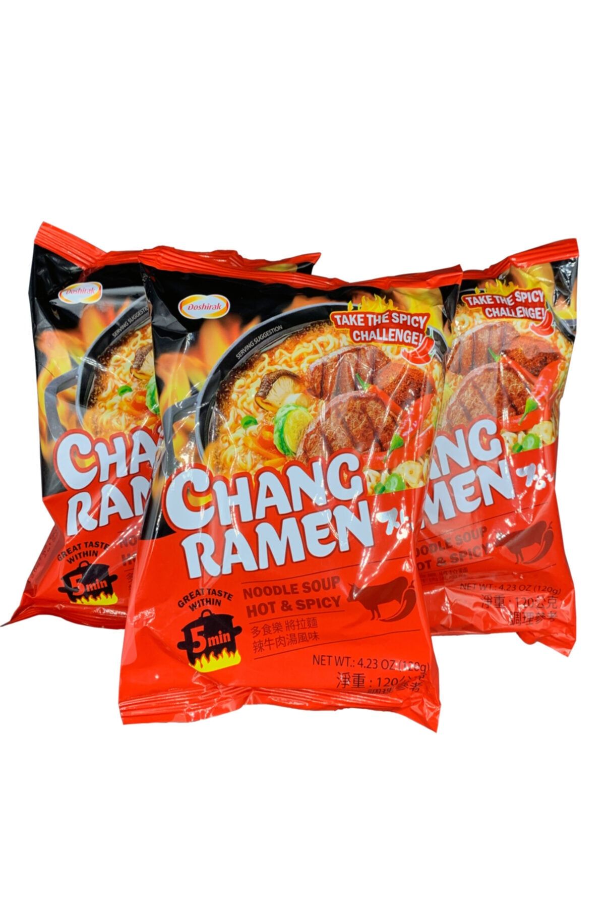 DOSHİRAK Chang Ramen Noodle 3'li Set