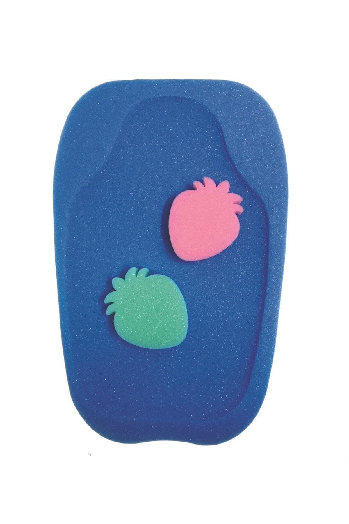 Bibaby Kız Erkek Bebek Yumuşak Banyo Küvet Içi Sünger Mavi