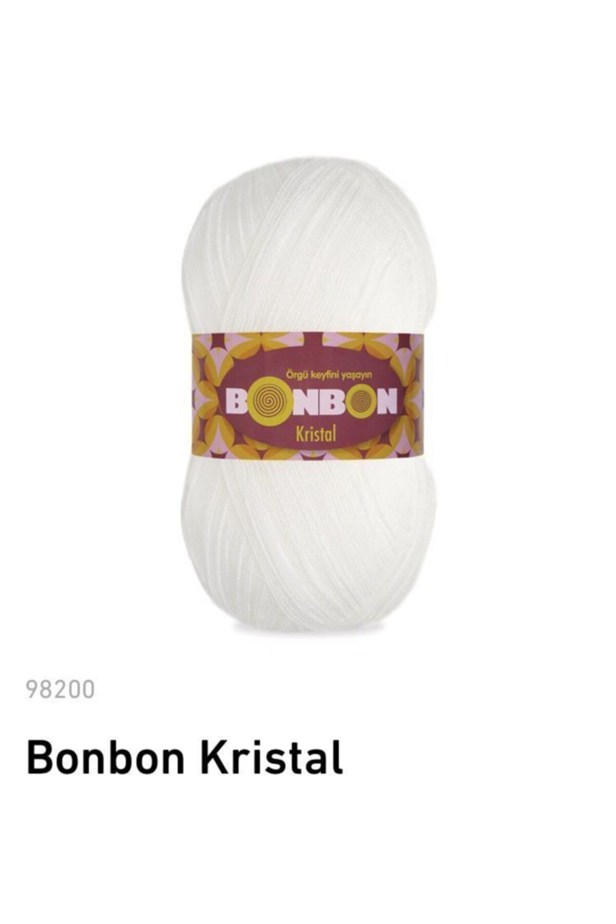NAKO Bonbon Kristal Lif Ipi - 98200 Beyaz