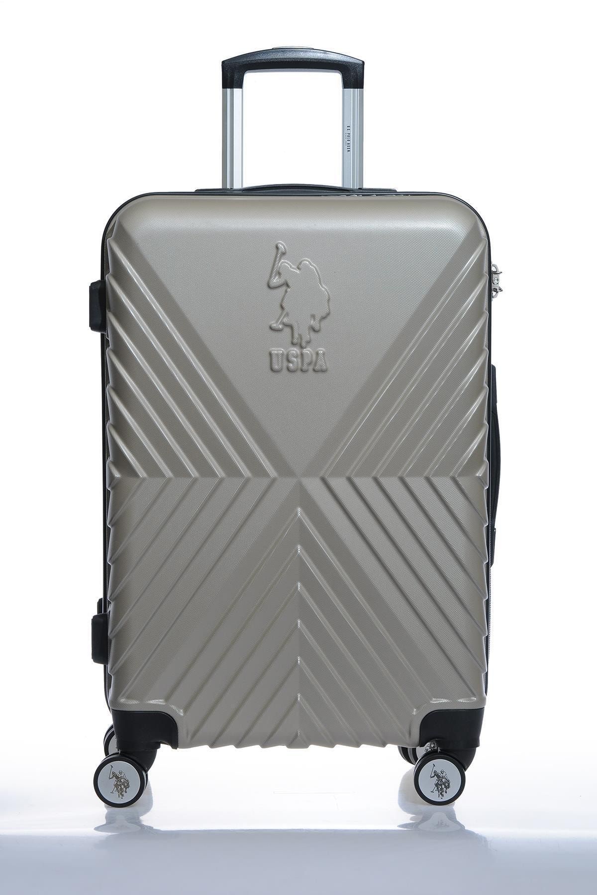 U.S. Polo Assn. Plvlz9002b Bej Unısex Orta Boy Bavul