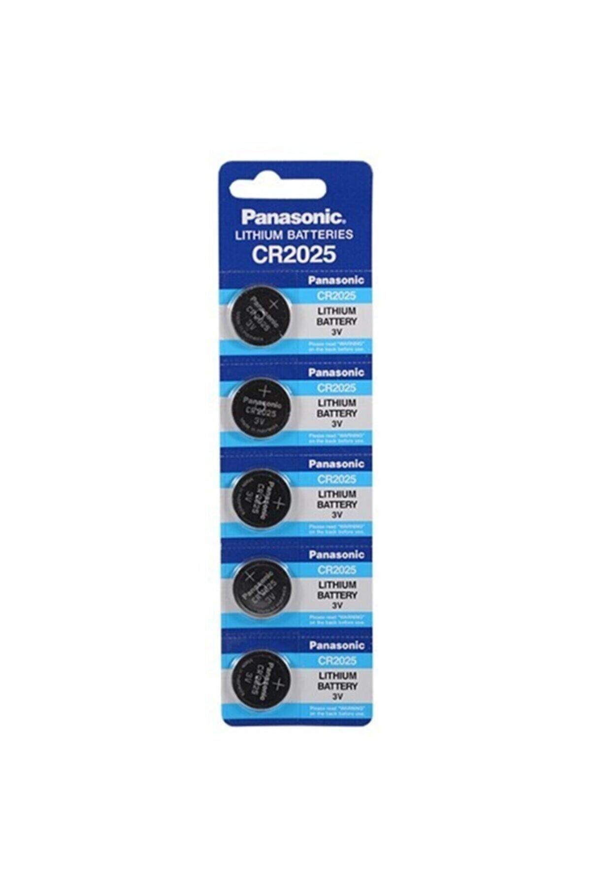 PANASONIC Cr2025 Lithium Para Pil 2 Kart (10 ADET)