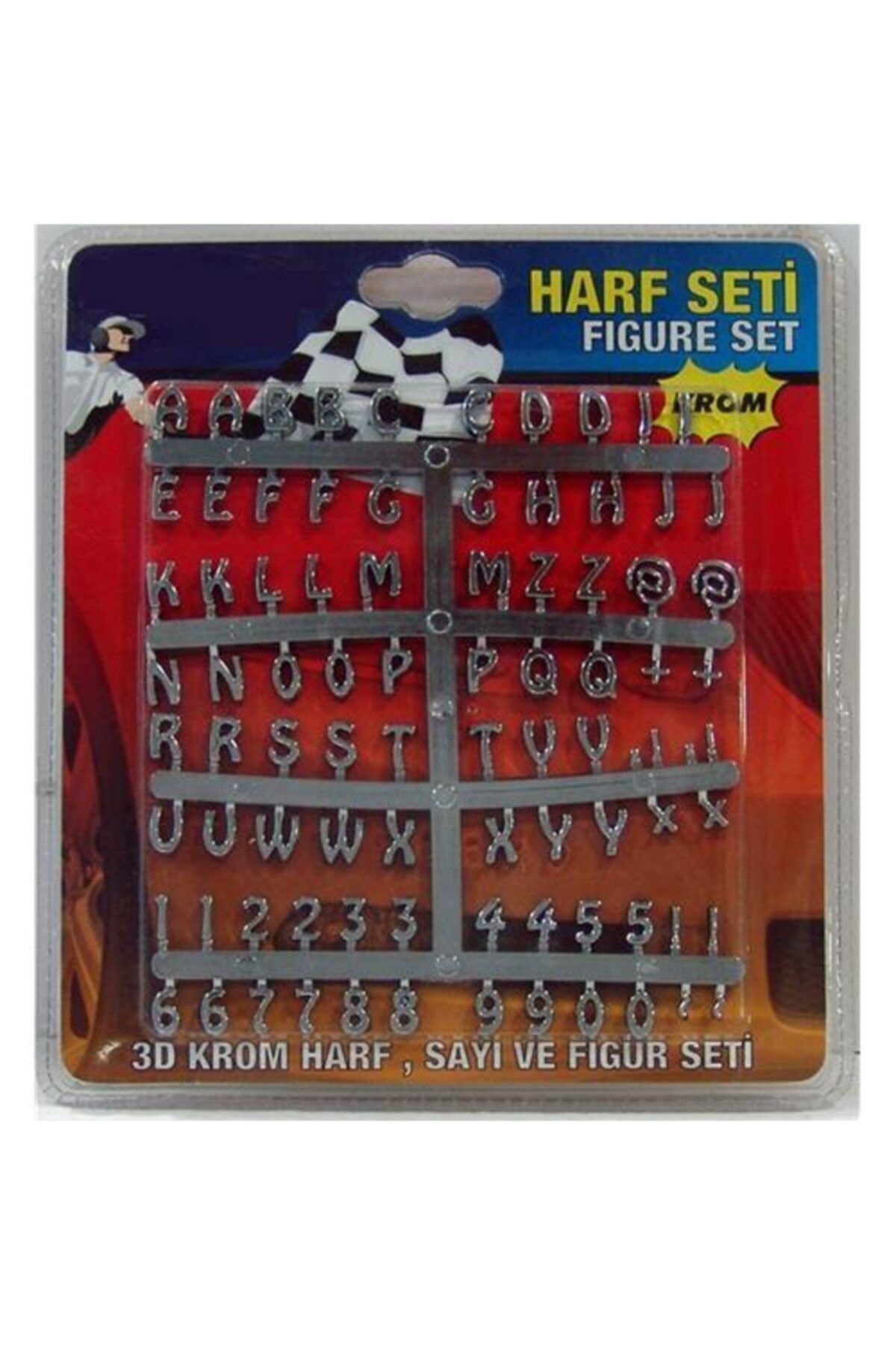 ModaCar 84 Harf Figür Seti 427498