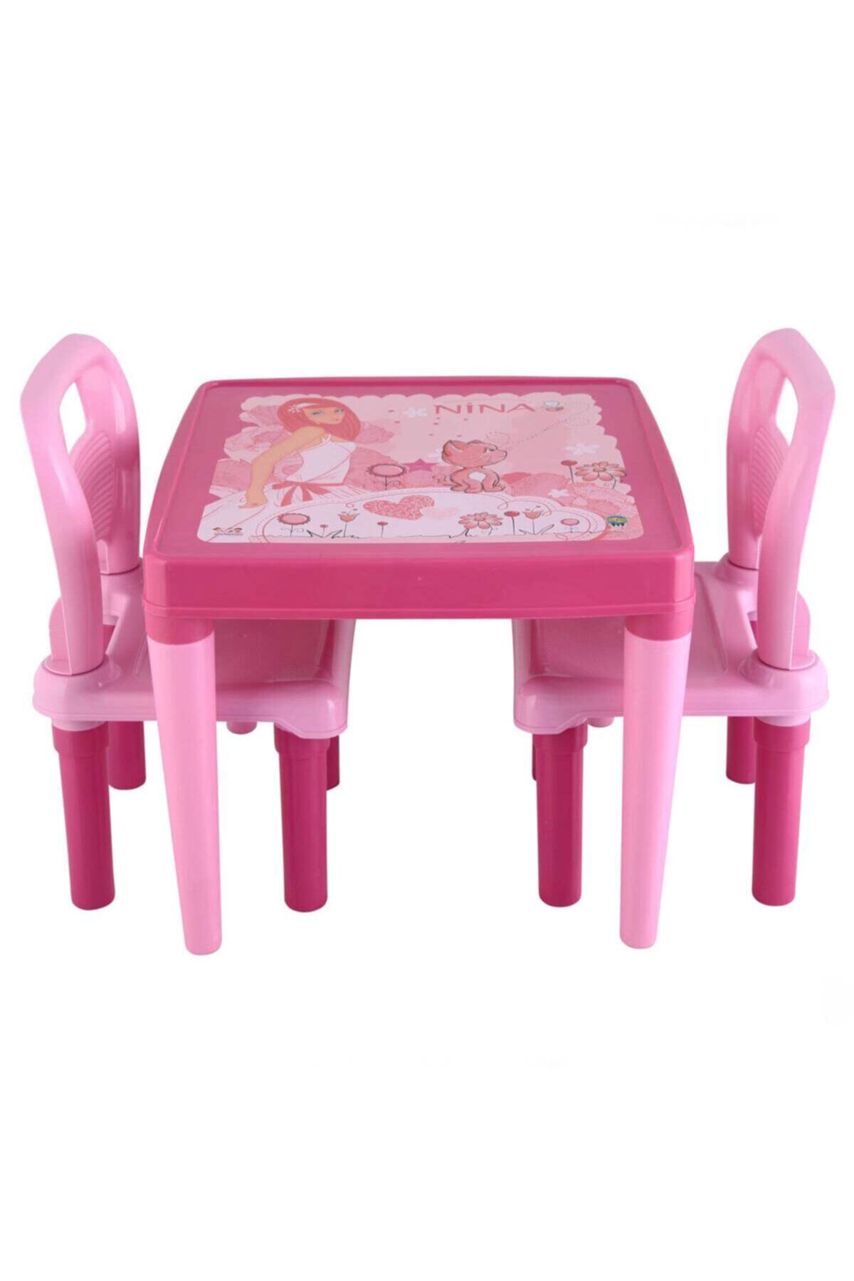 PİLSAN Hobby Oyun Ve Aktivite Masası Pembe