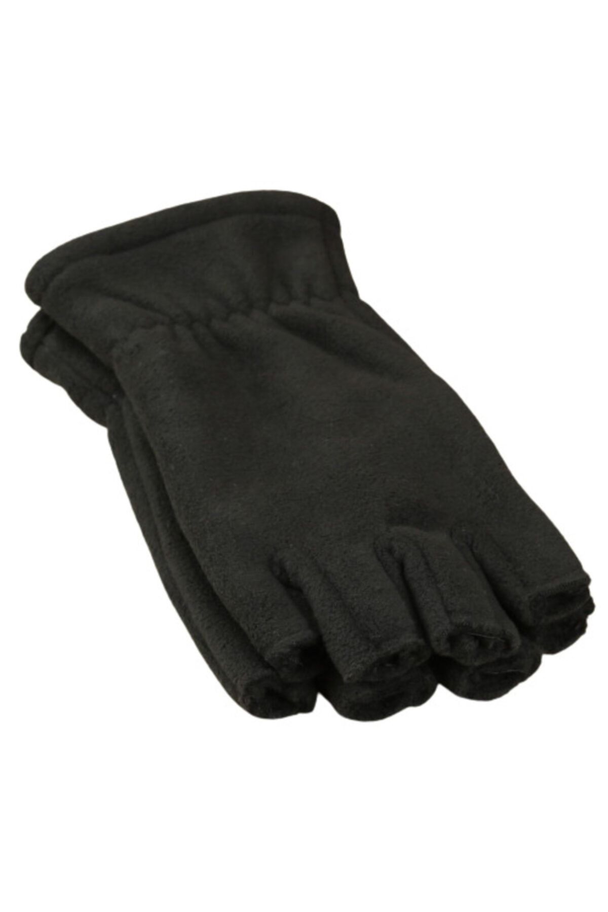 AXE SPORTSWEAR Unisex Siyah Parmaksız Kesik Yarım Parmak Kışlık Termal Polar Eldiven Pkr109426
