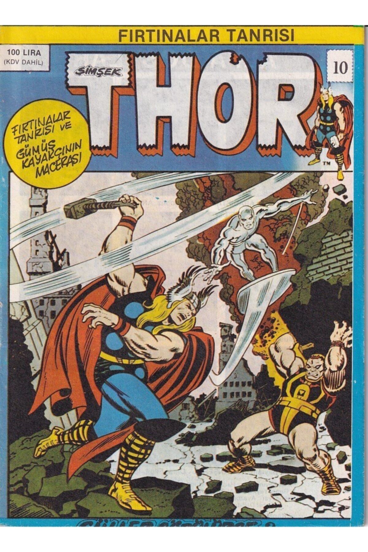 Gökçe Koleksiyon Fırtınalar Tanrısı Şimşek Thor Sayı:10 Alfa Yayınları Çz19