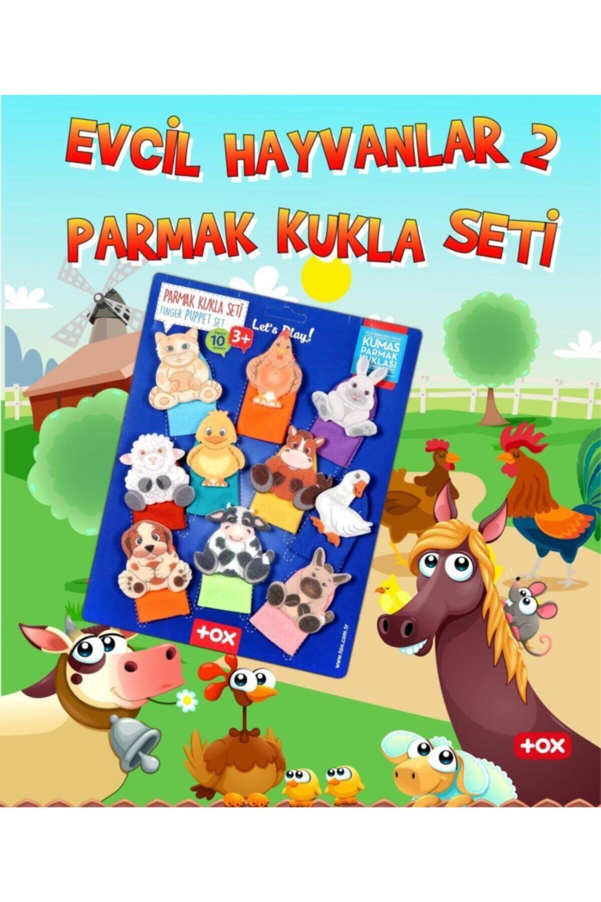 Tox 2 Set - 20 Parça Evcil Hayvanlar Ve Aile Bireyleri Parmak Kukla T772 T751