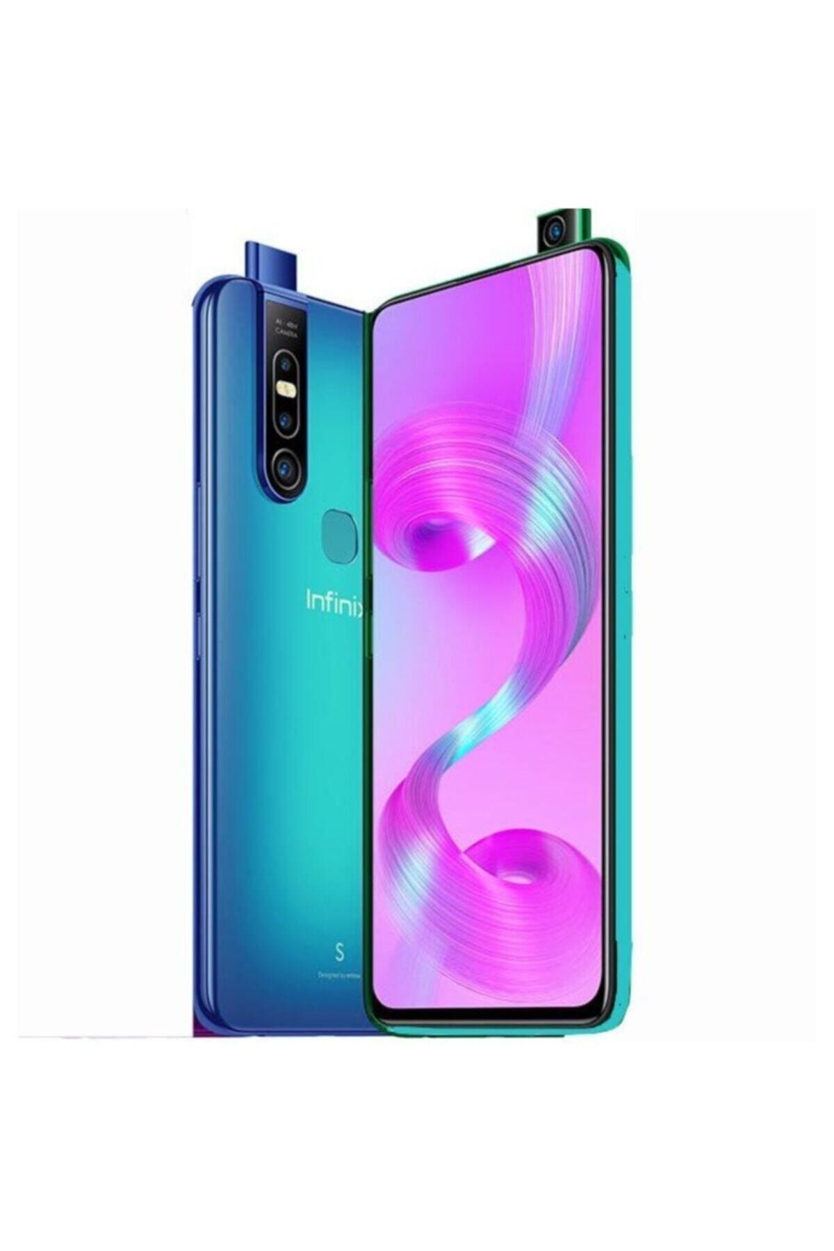 INFINIX Mavi Infinix Hot S5 Pro 128gb 6gb Ram Dual Akıllı Telefon Kvk Garantili