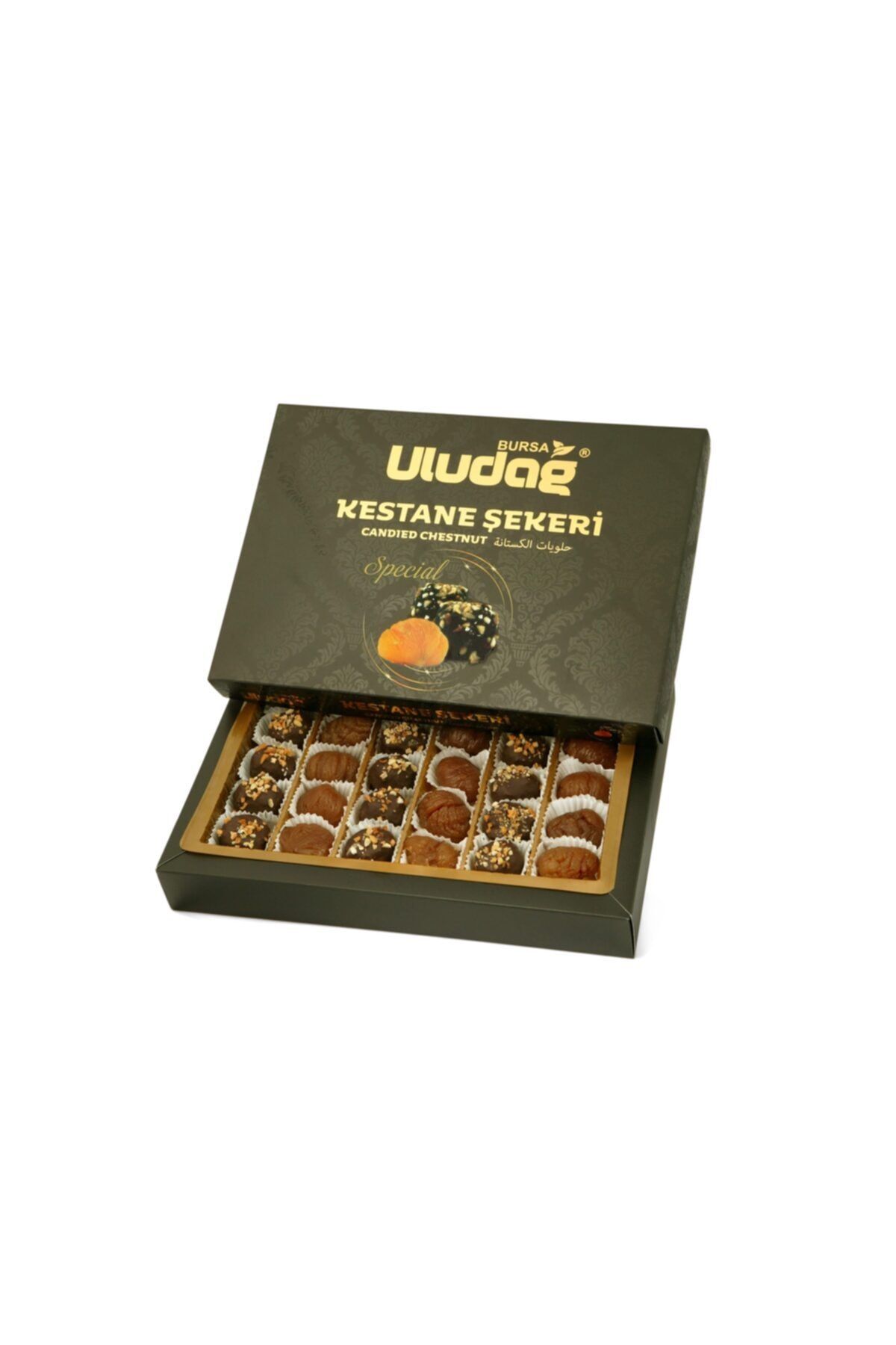 ULUDAĞ KESTANE ŞEKERİ Hediyelik Special Lüks Kutu 750 gr