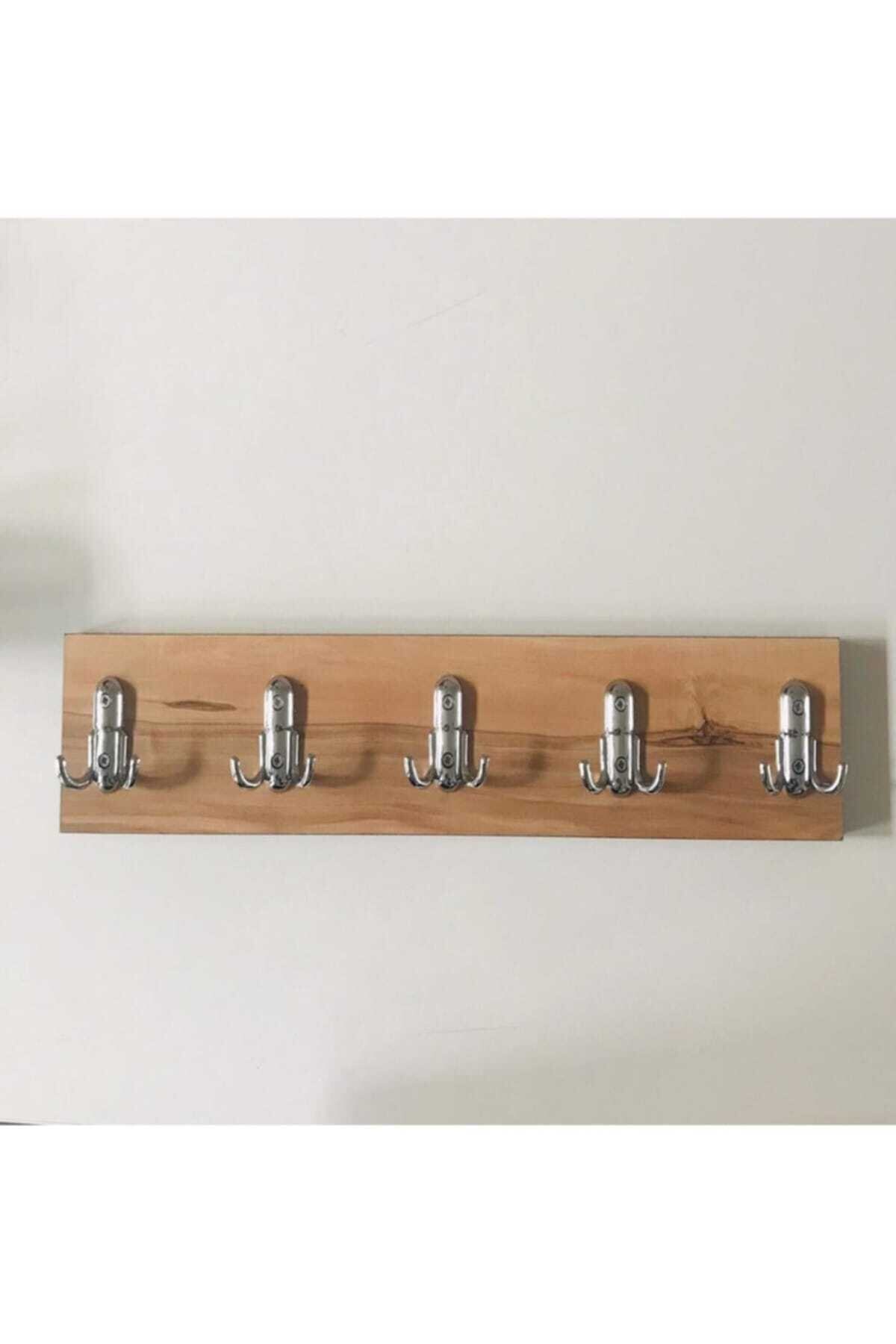 Modilayn Cesur Ahşap 10'lu Duvar Askısı 10x50 Cm