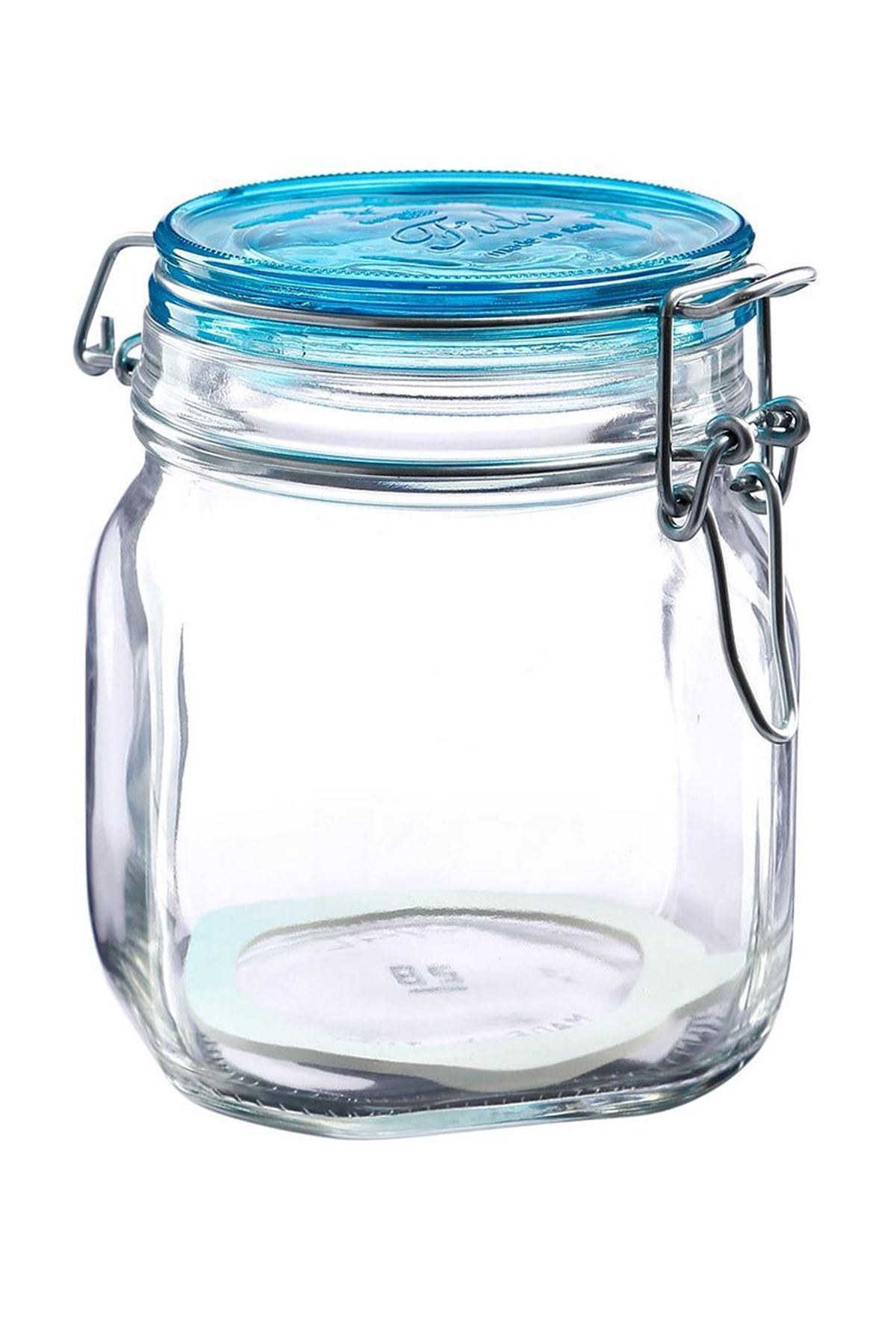 Bormioli Rocco Quattro Stagioni Kilitli Mavi Kapaklı Cam Kavanoz 3 Adet X 200 Ml