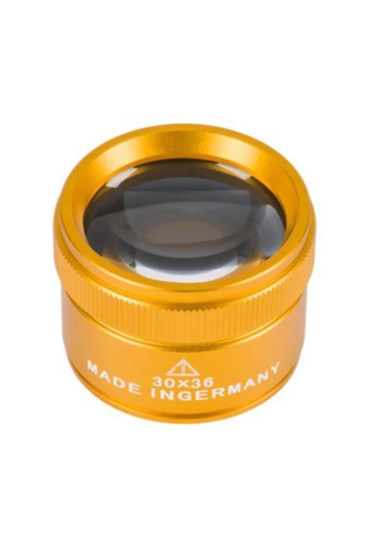 JokeyKırtasiye El Tipi 2 Optik Mercekli Çok Kaliteli 30x36mm Altın/dore Büyüteç (made In Germany)