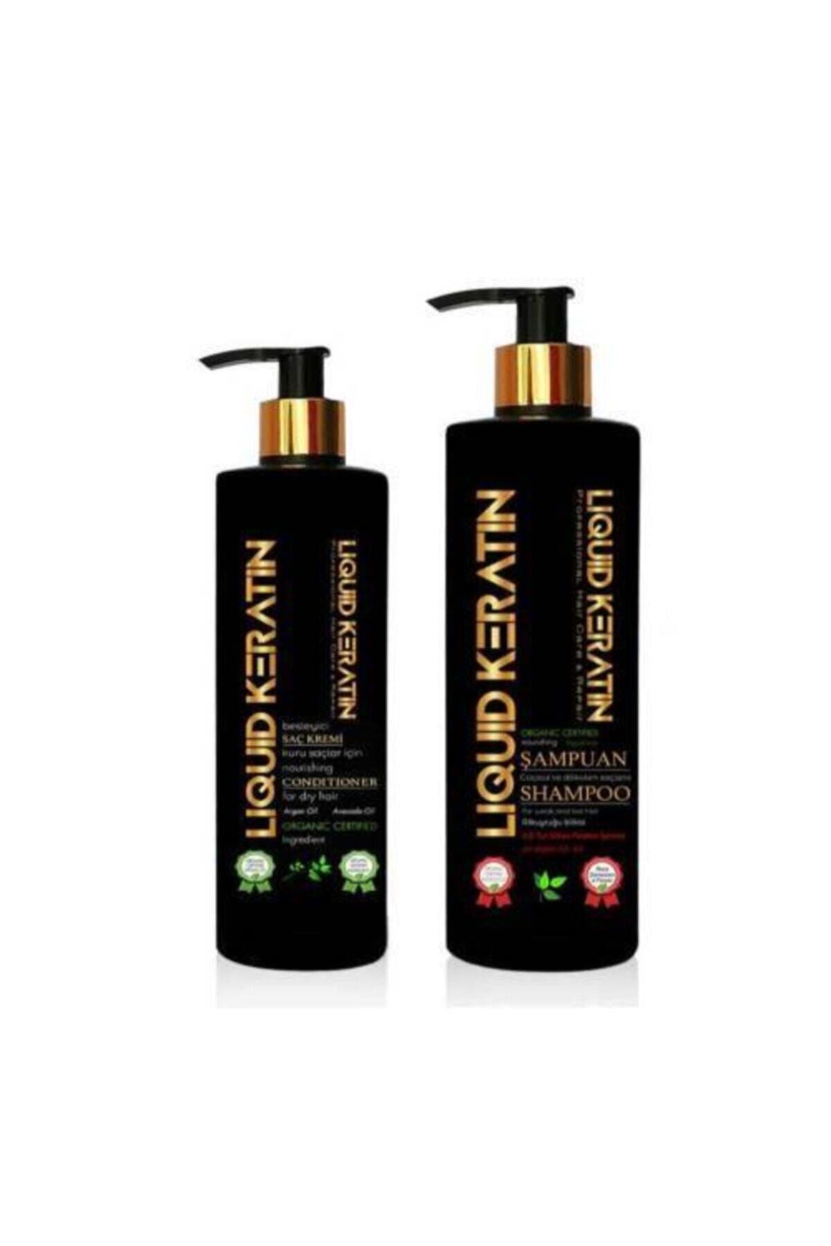 Liquid Keratin Günlük Saç Bakım Seti (Krem + Şampuan) LiquidKeratinBakimi-9a712025e51
