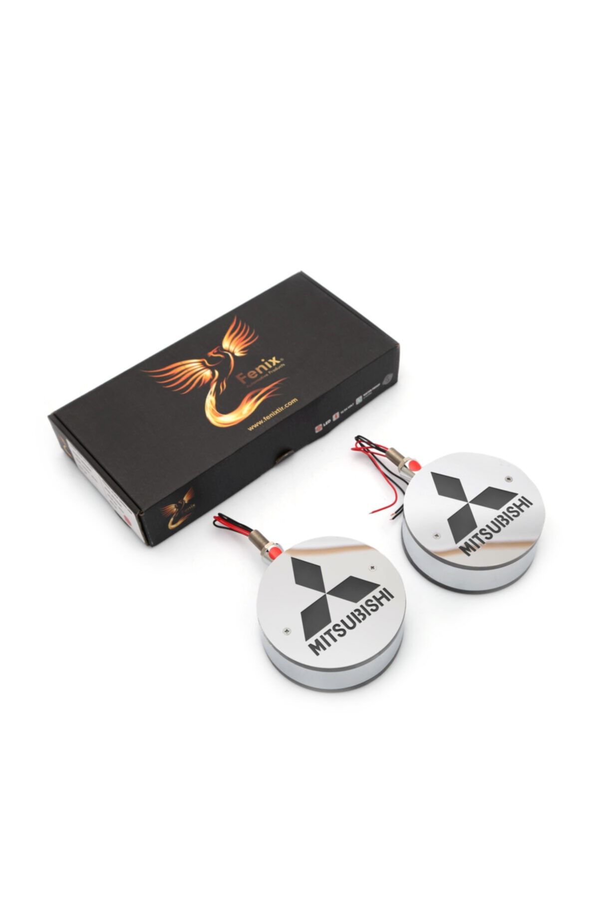 Fenix Ledli Su Geçirmez Krom Küpe Lambası - Mitsubishi Yazılı