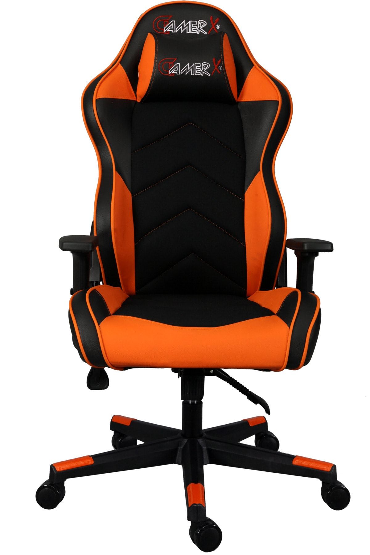 GAMERX X Seri Oyuncu Koltuğu Turuncu/siyah