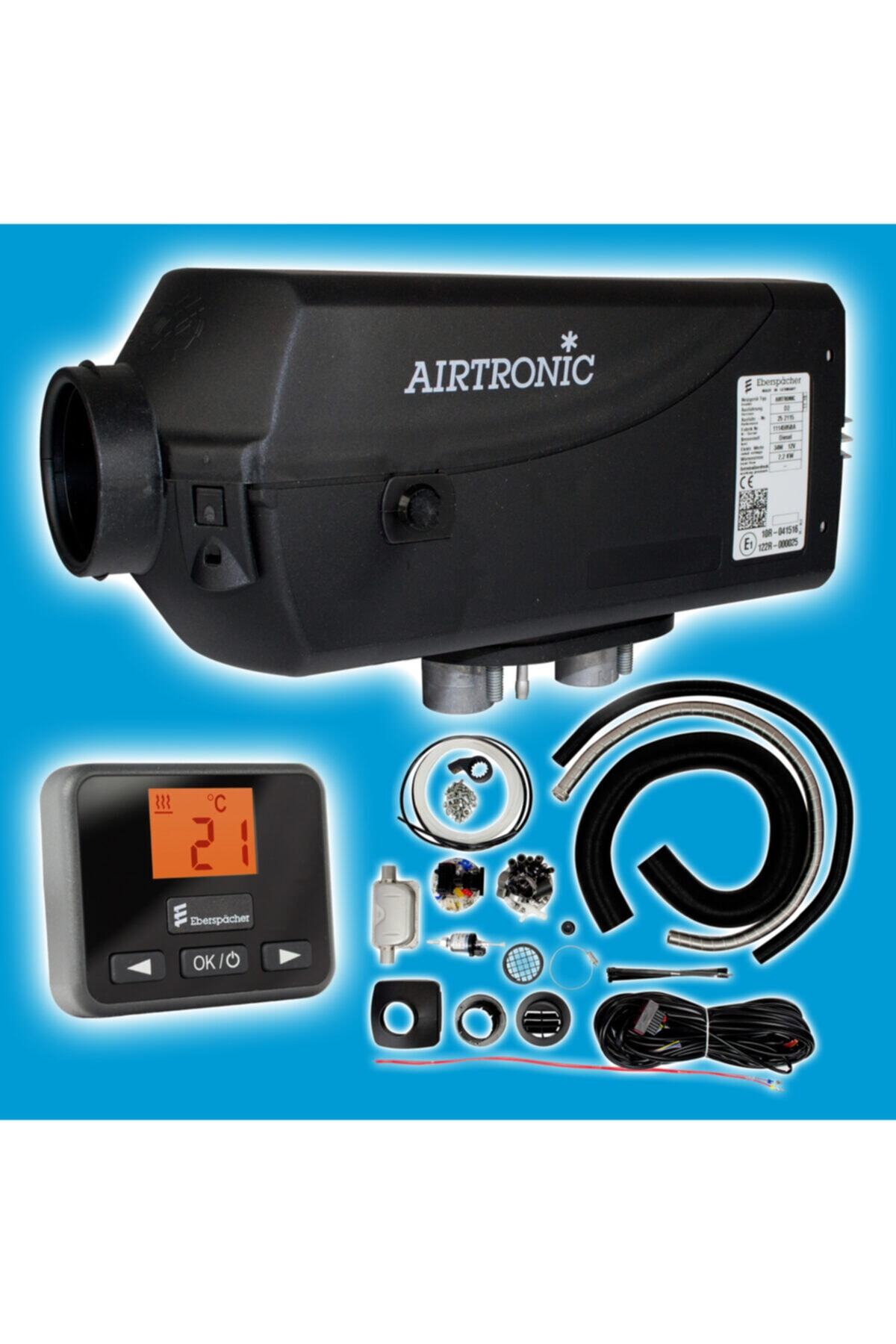 EBERSPACHER Webasto Airtronic Isıtıcı 24v Vebosta D2 2kw Alman Malı D2 24v