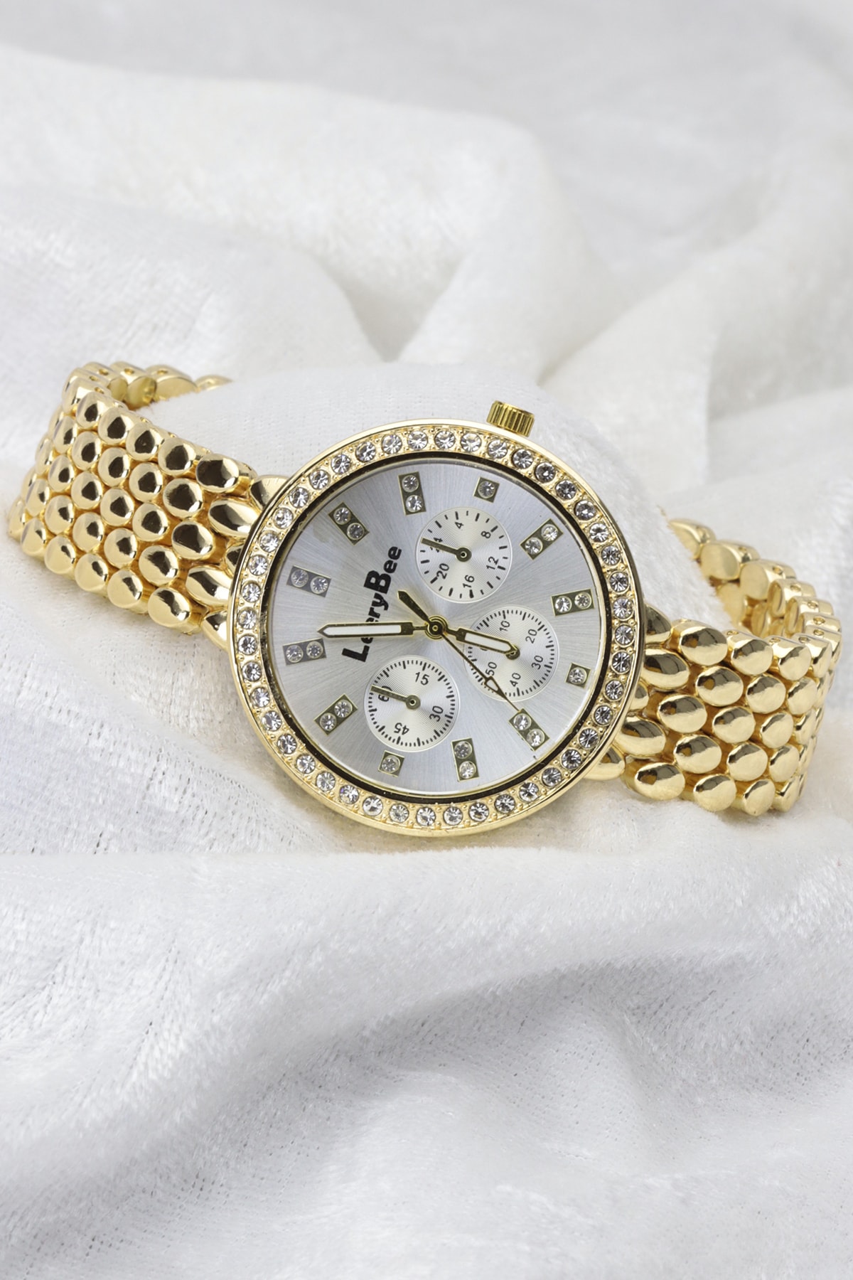 Leerybee Şık Elegant Zirkon Taşlı Analog Kadın Kol Saati
