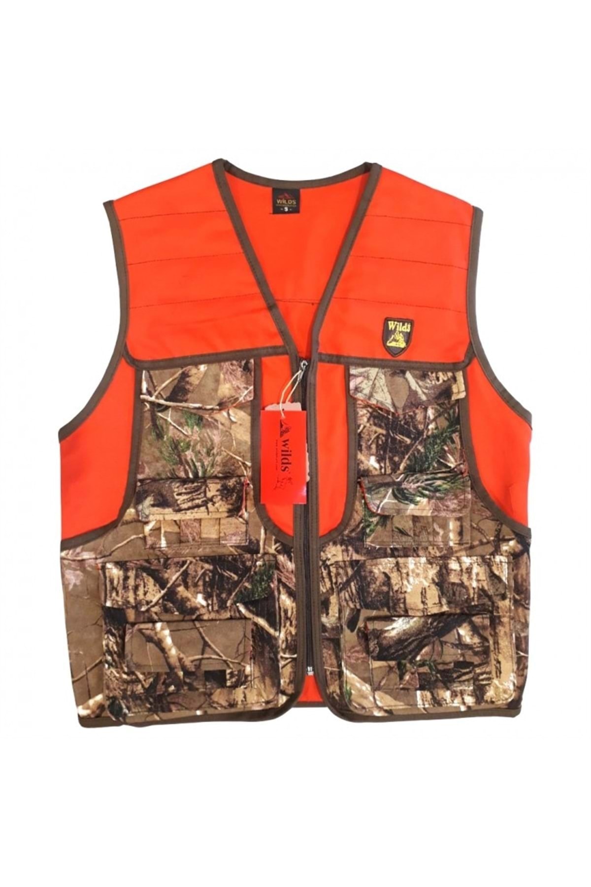 Avcı Turuncu Meşe Yelek Yel27168 - S