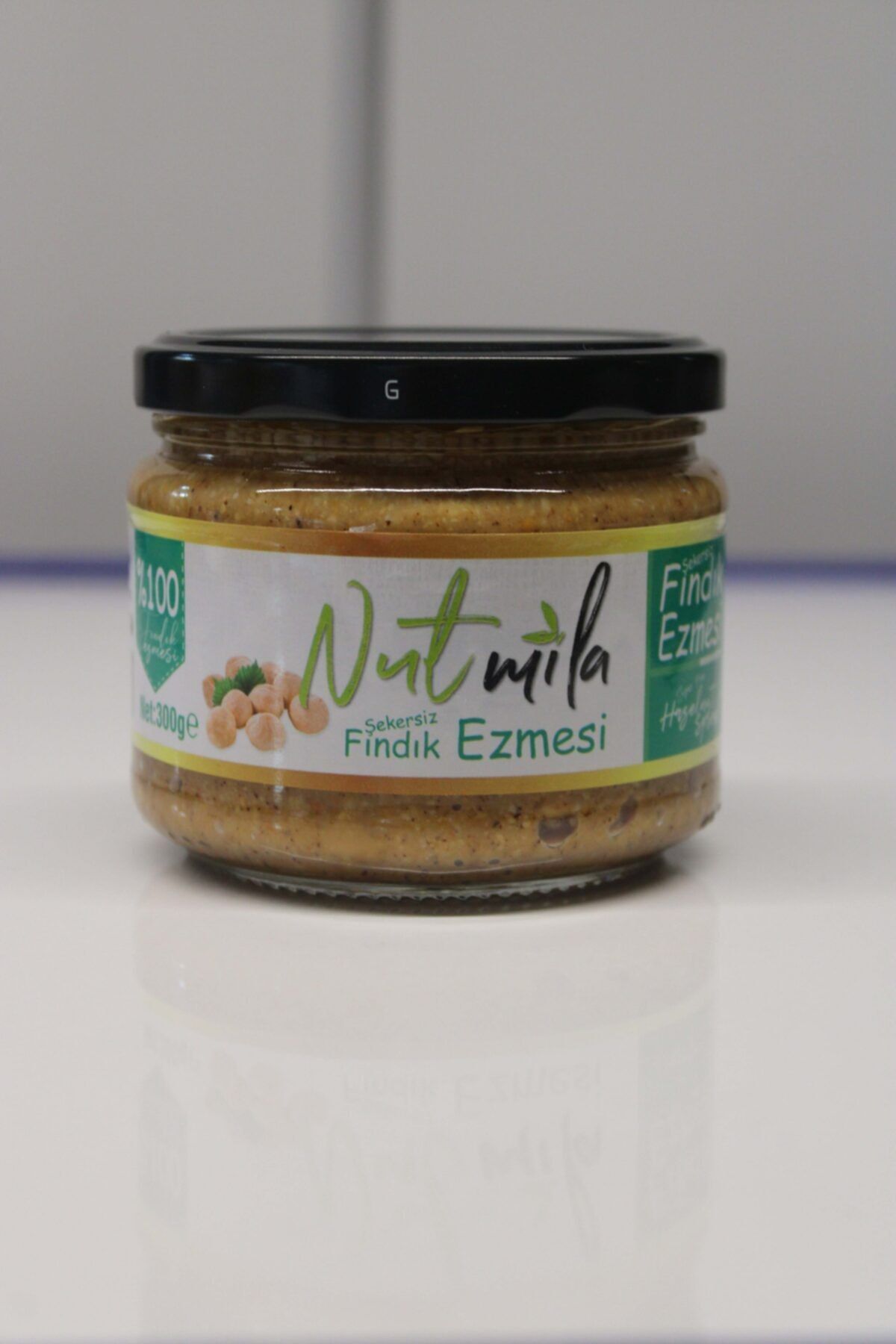 Nutmila Şekersiz Fındık Ezme 300 G